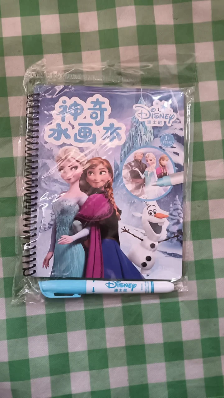 Magic Water Quick Dry Book Water Coloring Book Doodle with Magic Pen Painting Board - Image 14