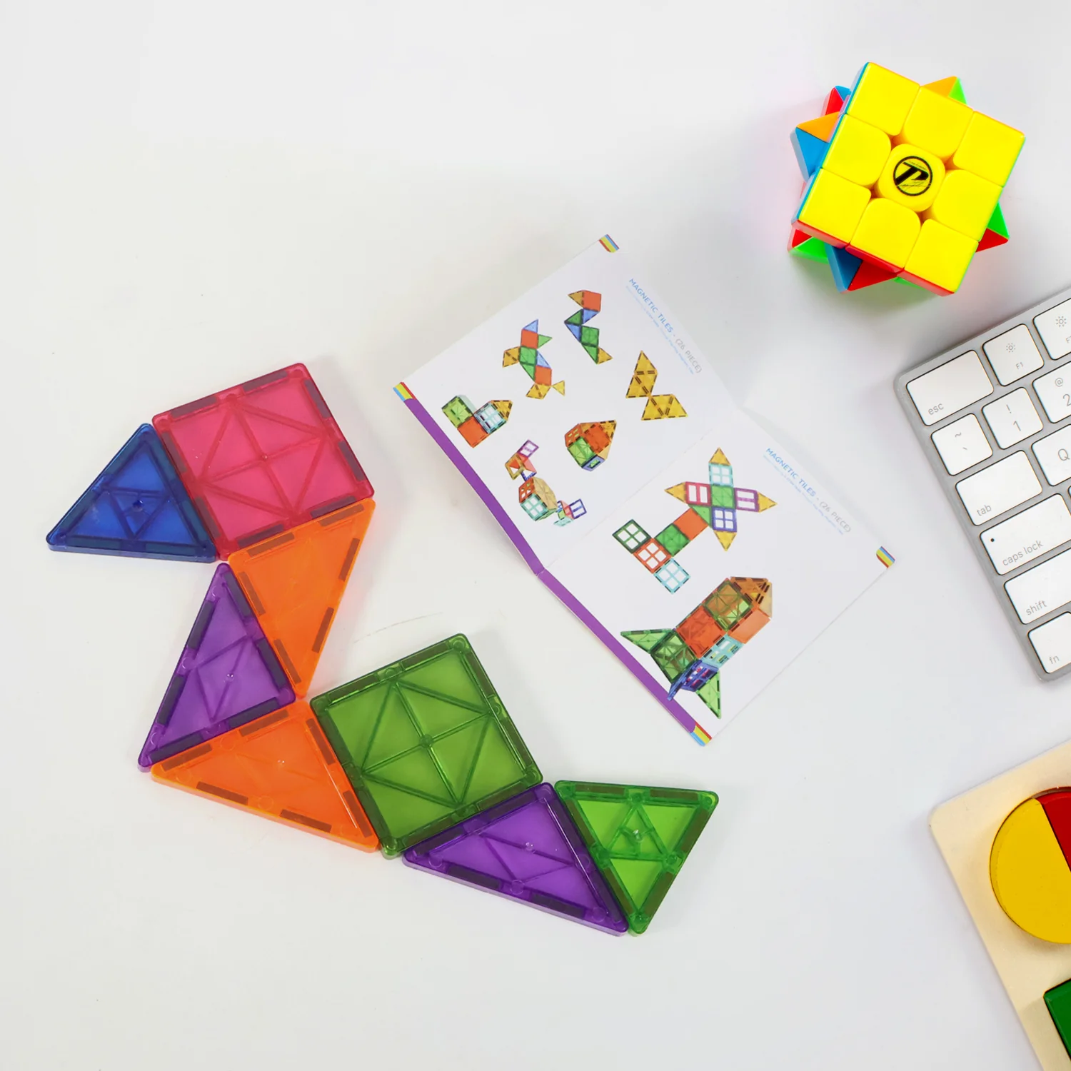 Magnetic Building Tiles - (26 Pc / Set) - Image 6