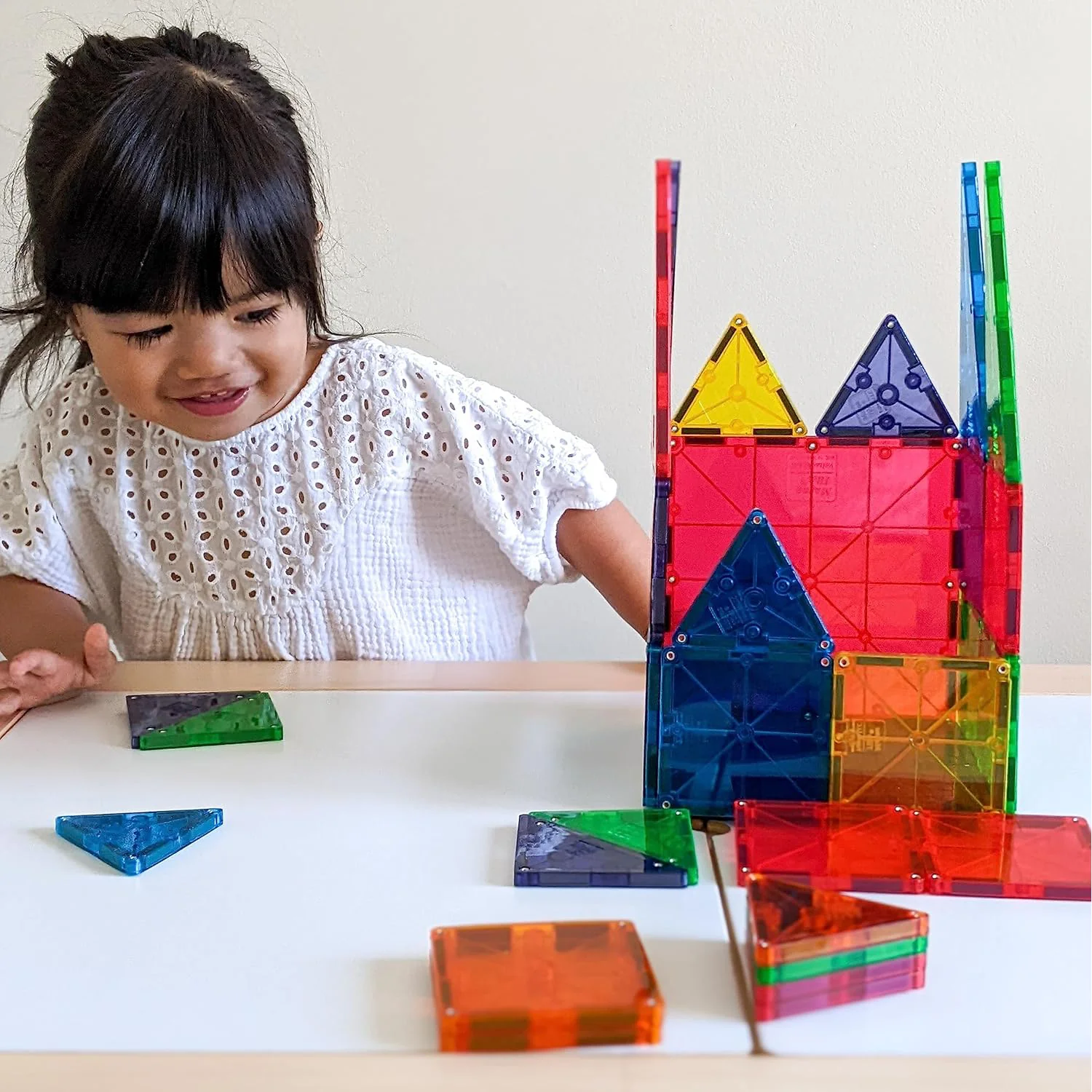 Magnetic Building Tiles - (32pc / Set) - Image 6