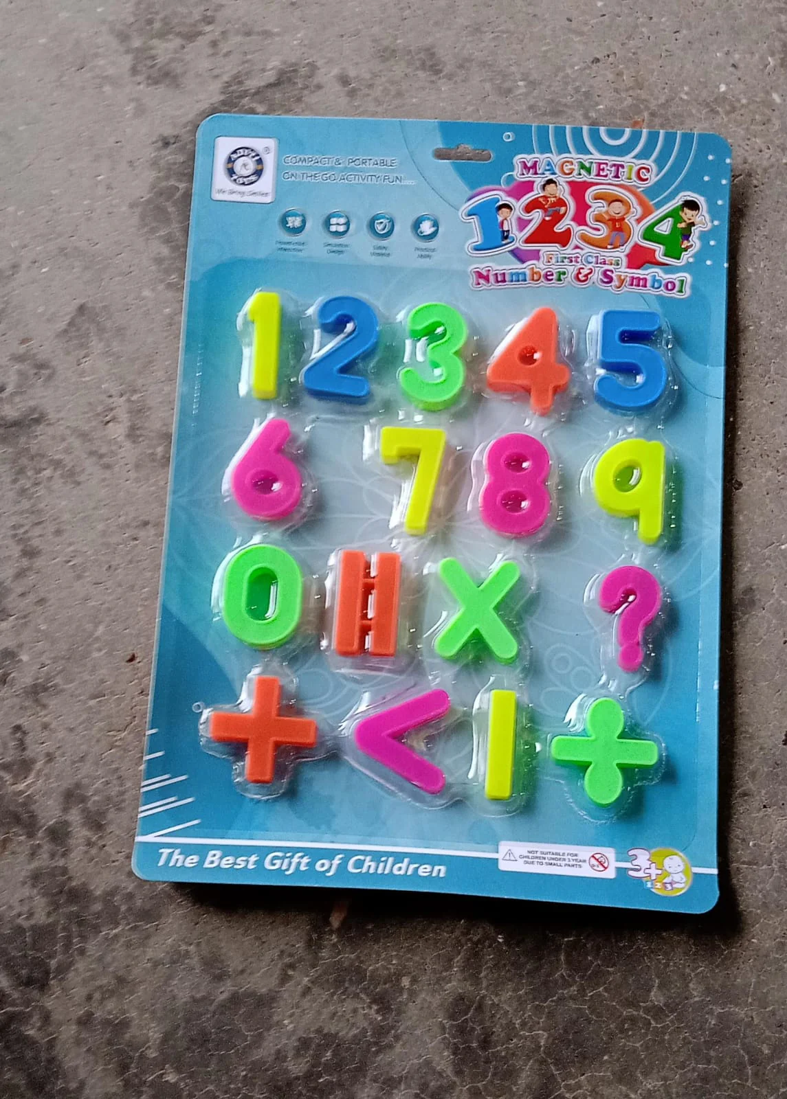 AT42 Magnetic Number Symbol Baby Toy & Math Game for Kids - Image 8