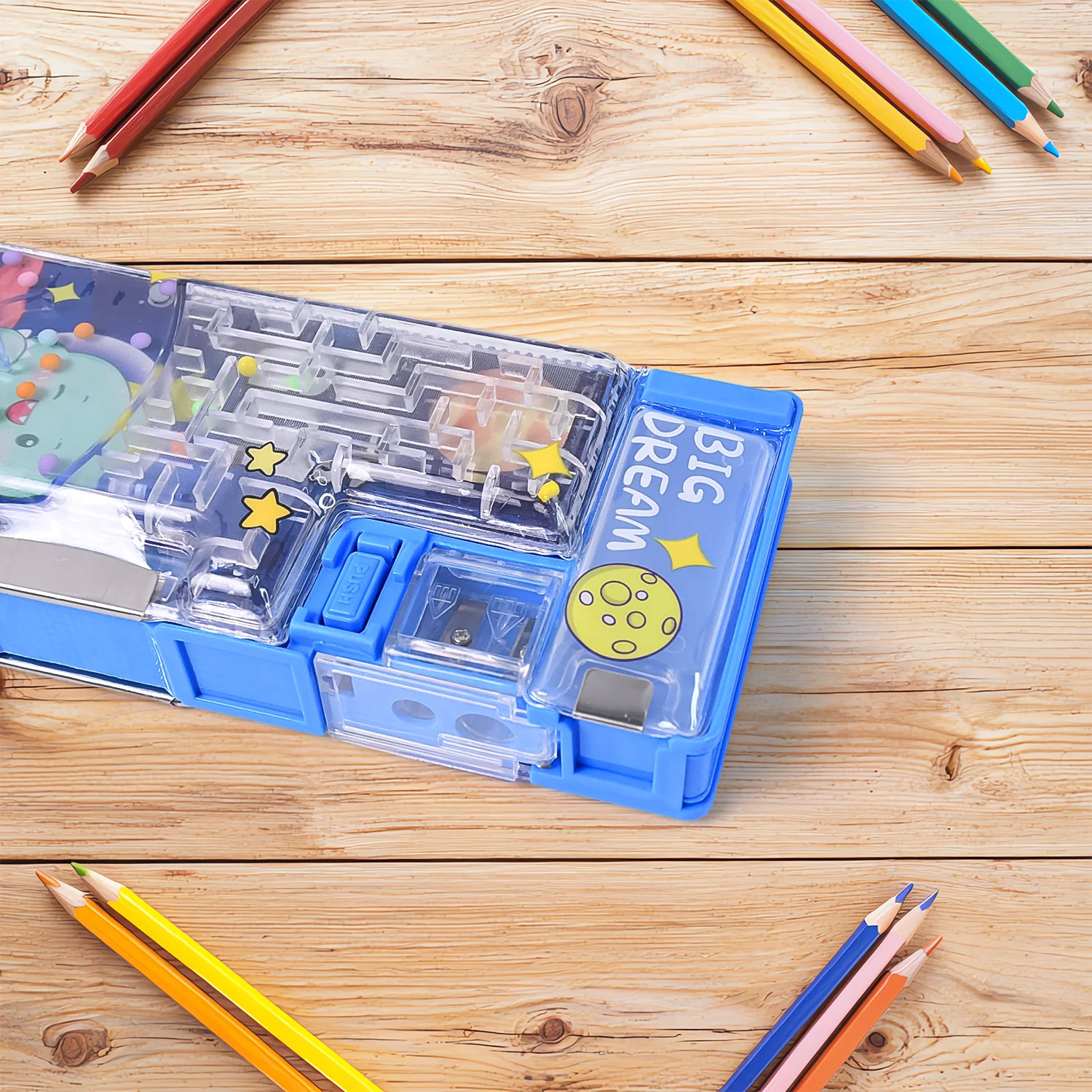 Magnetic Pencil Case With Sharpener (1 Pc) - Image 7