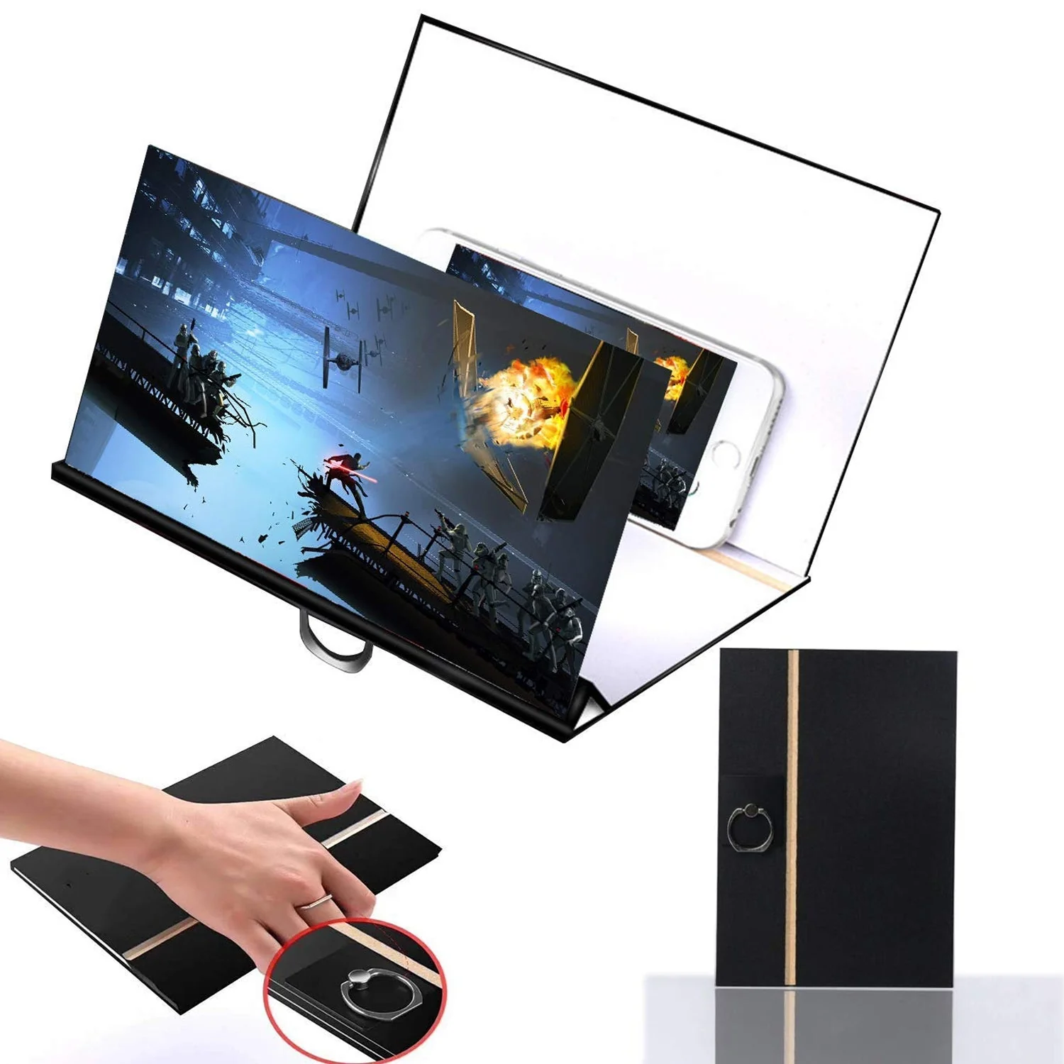 Phone Screen Magnifier & Holder – Video Zoom Display Expander - Image 6