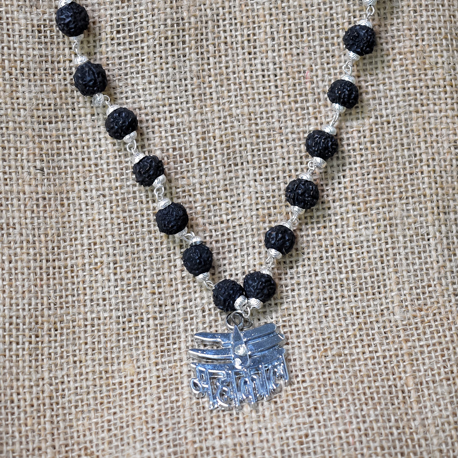 Mahakal Name Chain with Black Rudraksha: Divine Power and Protection - Image 5