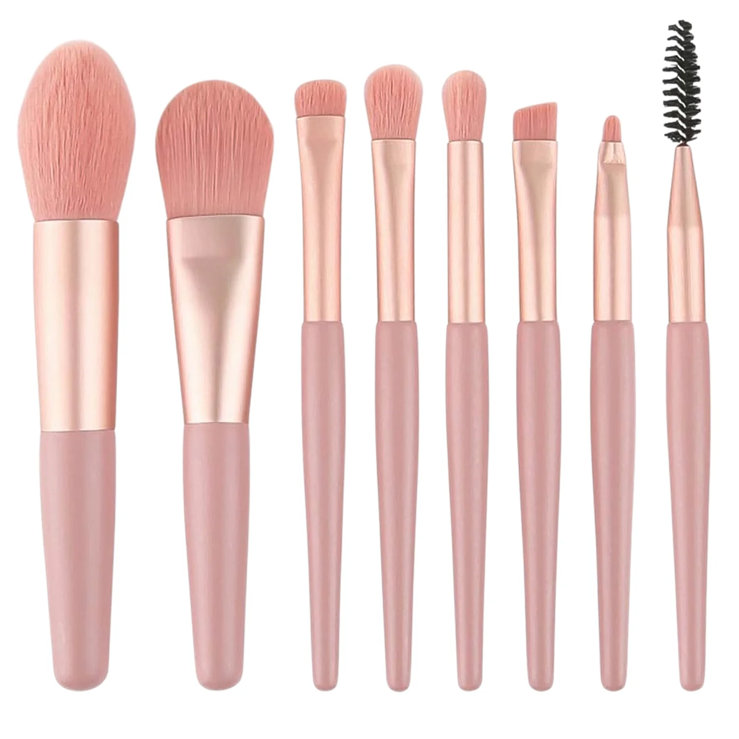 Premium Makeup Brush Set (8 Pcs Set / Mix Color) - Image 5