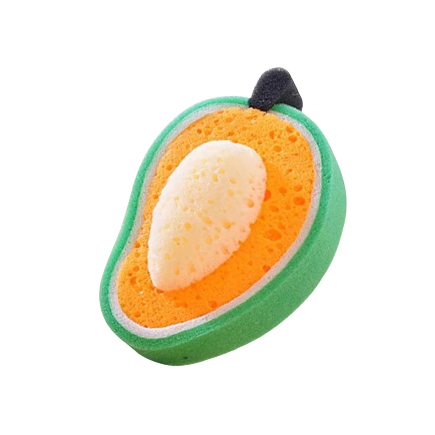 Multipurpose Mango Dish Sponge: Cleans Kitchen & Bath (Soft & Durable, 1 Pc) - Image 4