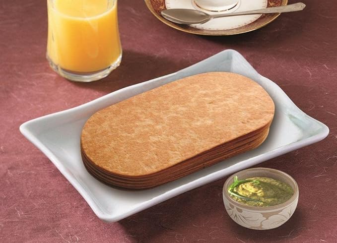 Maniarr’s Plain Slim Bites Khakhra 6 Flavors Combo Pack of 6 Wheat Khakhra - Image 4