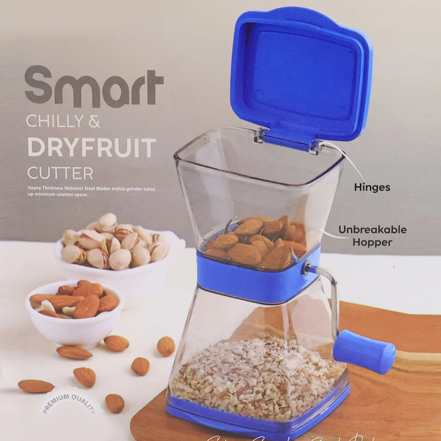 Supermom Manual Cutter with Blades and Locking Lid (1 Pc) - Image 3