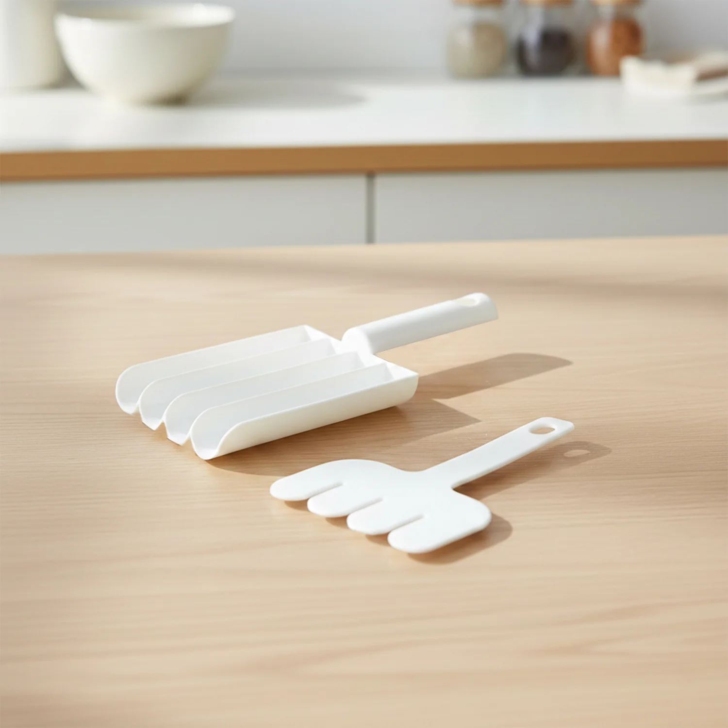 Manual Food Slicing & Frying Press Tool (1 Set) - Image 7