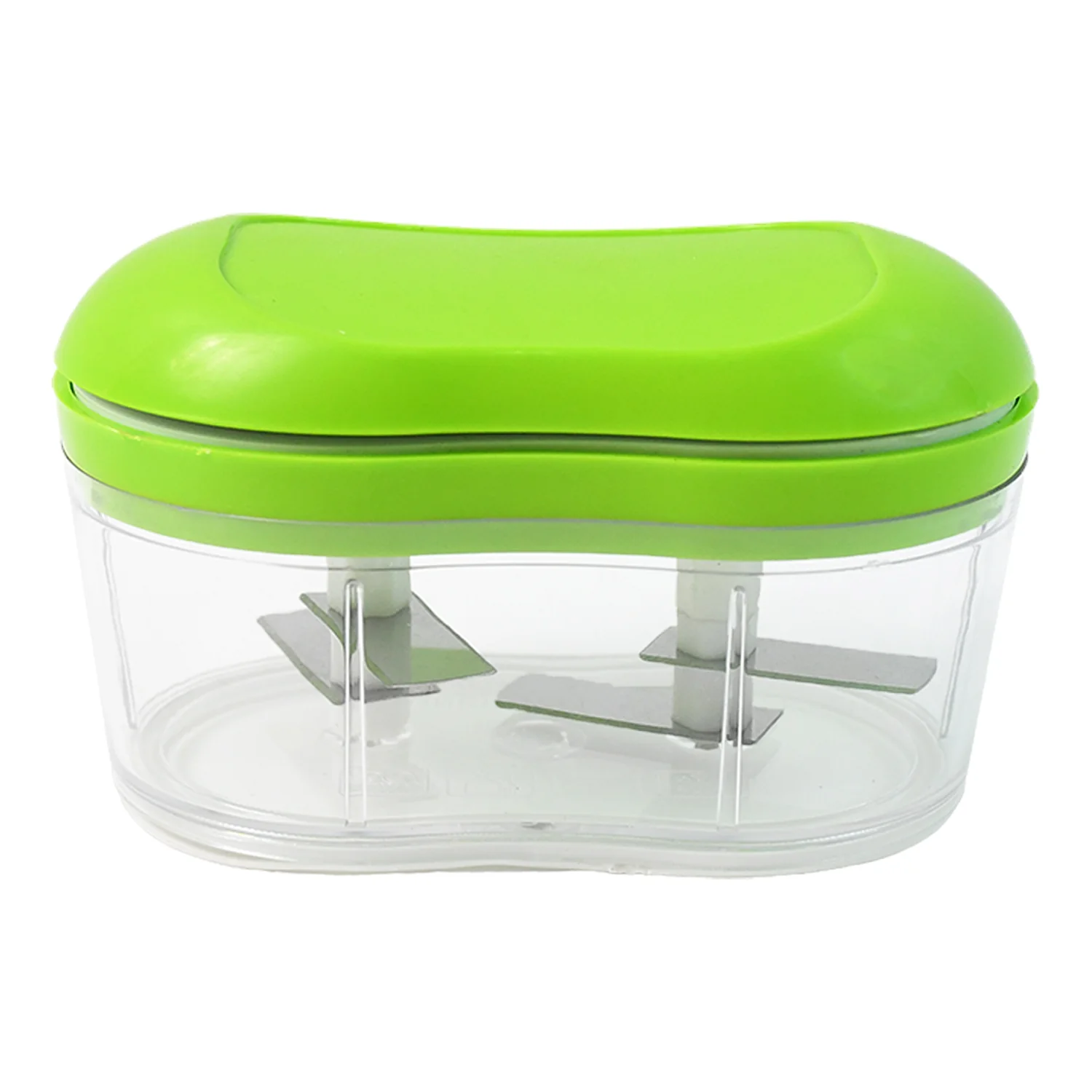 Manual Hand Push Garlic Cutter & Vegetable Chopper (1 pc) - Image 5