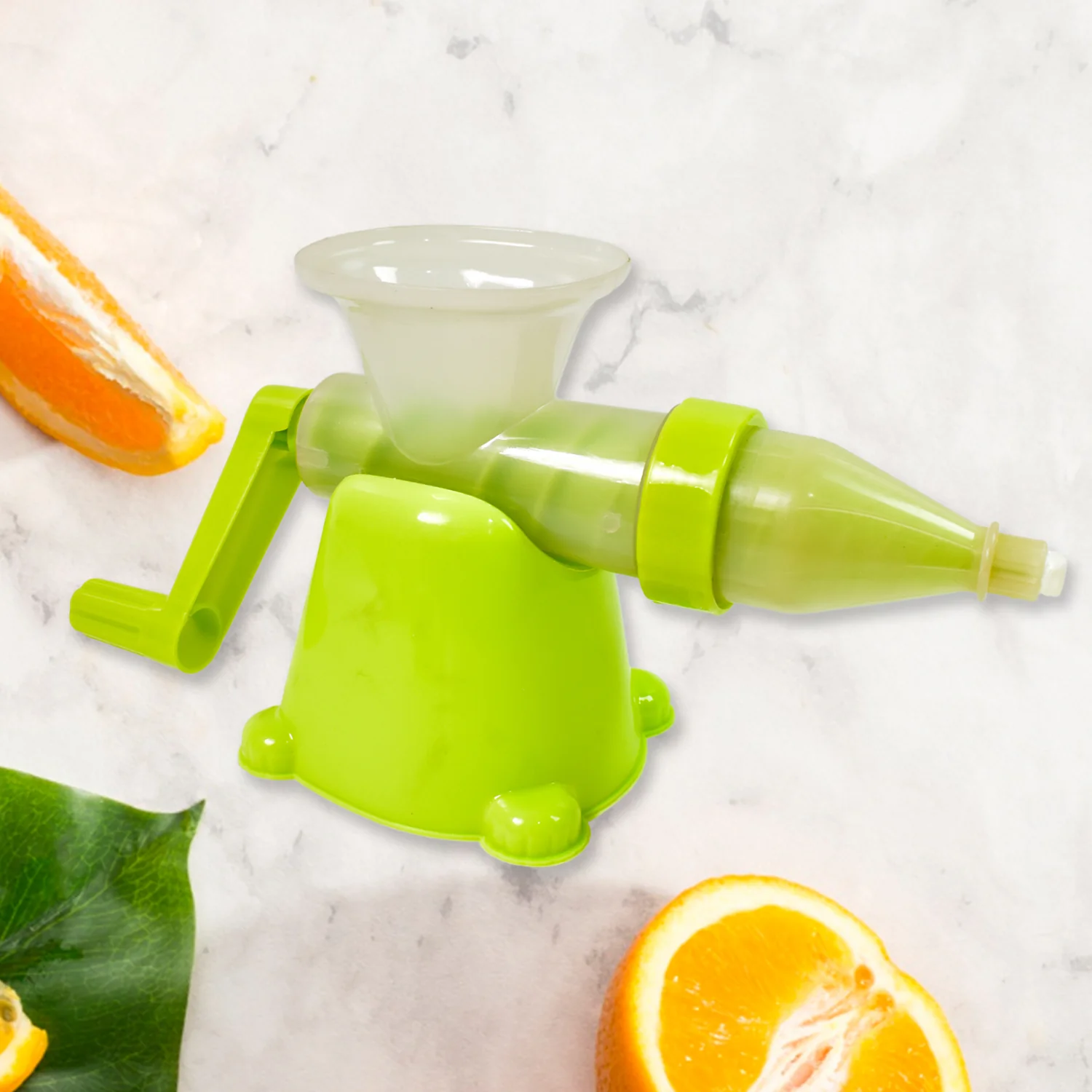 Manual Juicer Modern Plastic Fruit and Vegetable Juicer (1 Pc / Bowl Not Included) - Image 7
