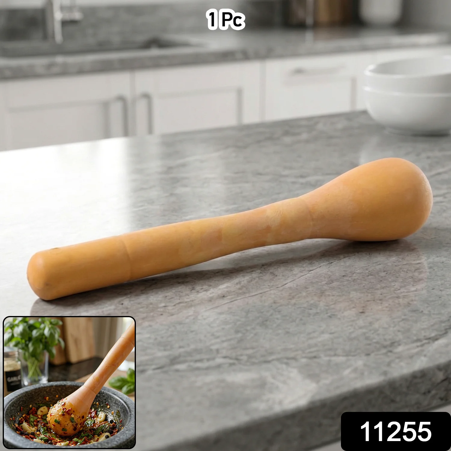 Manual Masher Grinder Tool for Kitchen Use (1 Pc) - Image 2