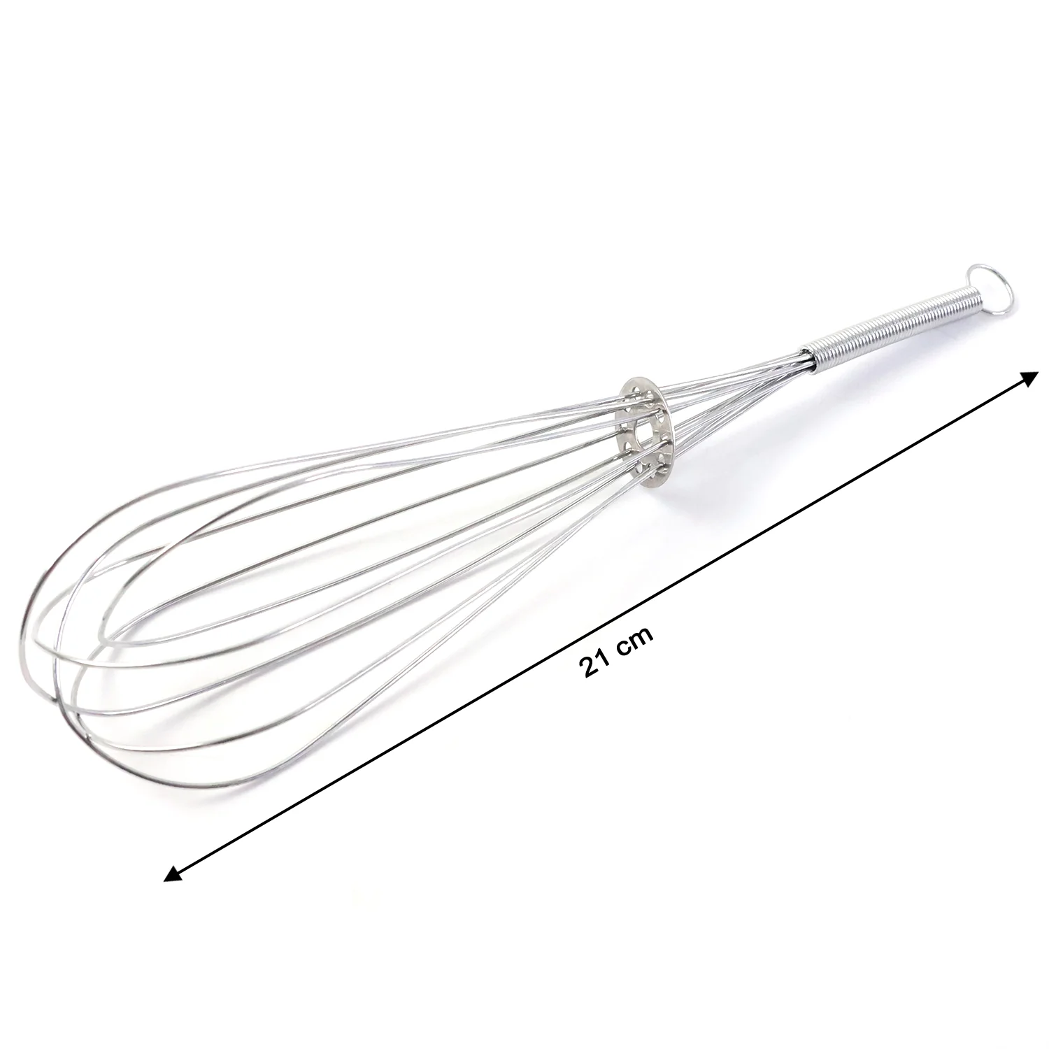 Manual Stainless-Steel Egg Beater Whisk (1 Pc) - Image 6