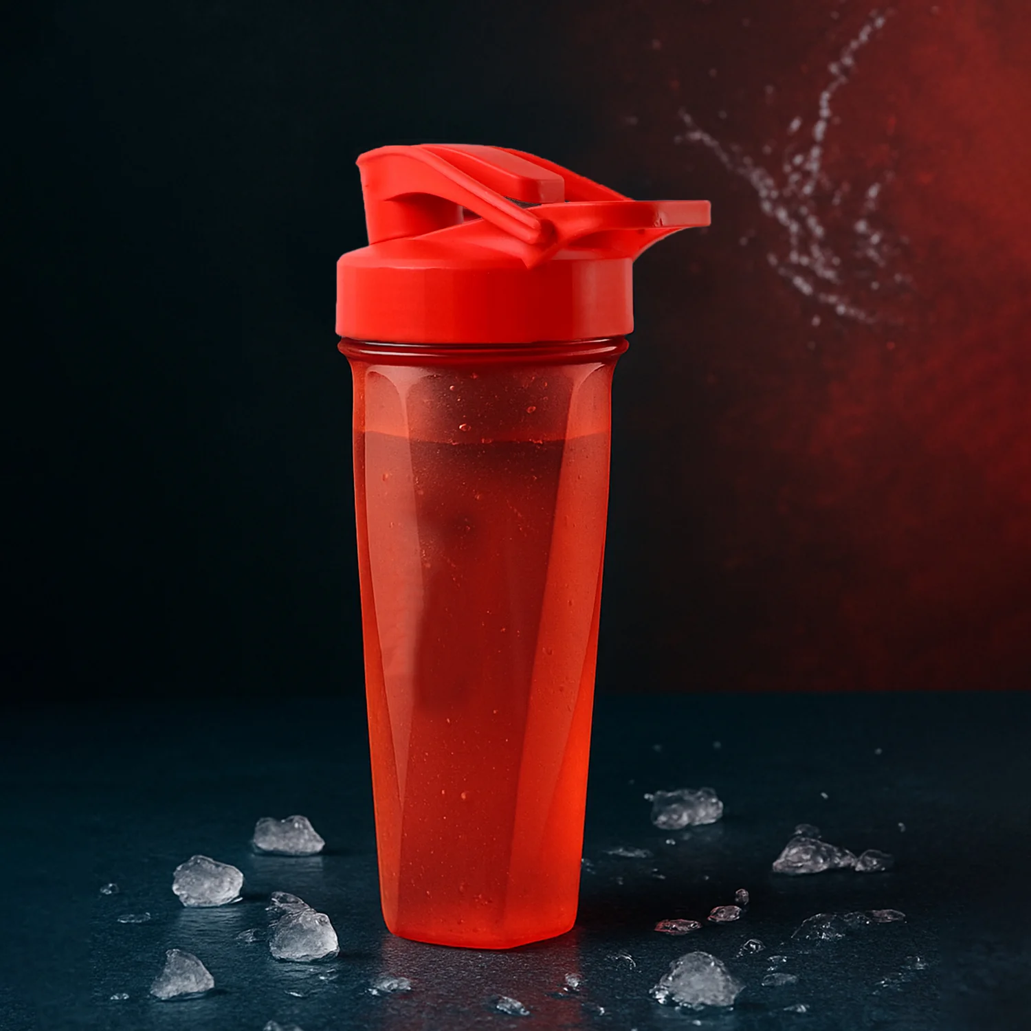 Supermom Manual Stirring Fitness Shaker Bottle with Hand Crank Approx 800 ML (1 Pc) - Image 4