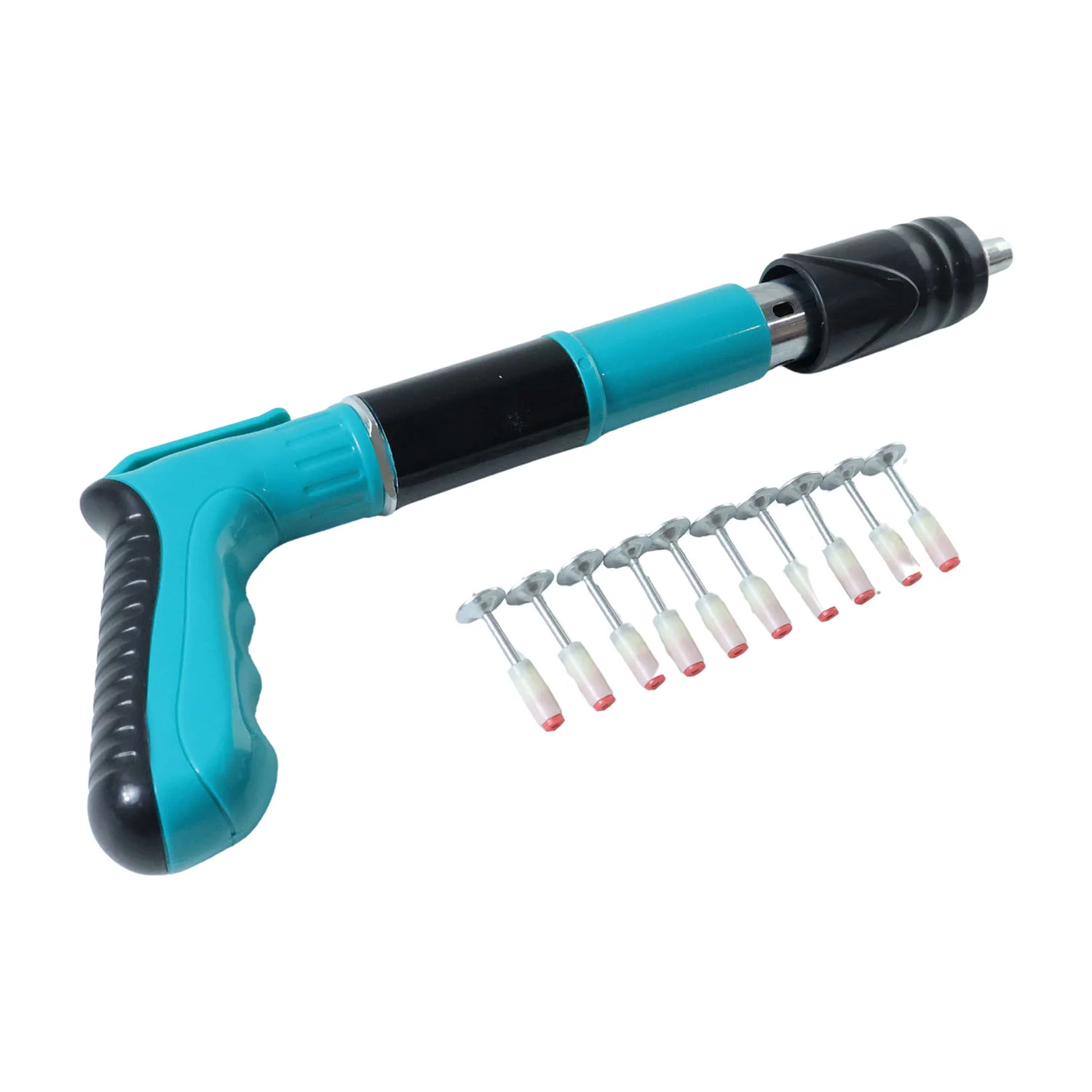 Manual Wall Fastening Tool Nail Gun with Steel Nails Set (1 Set) - Image 5