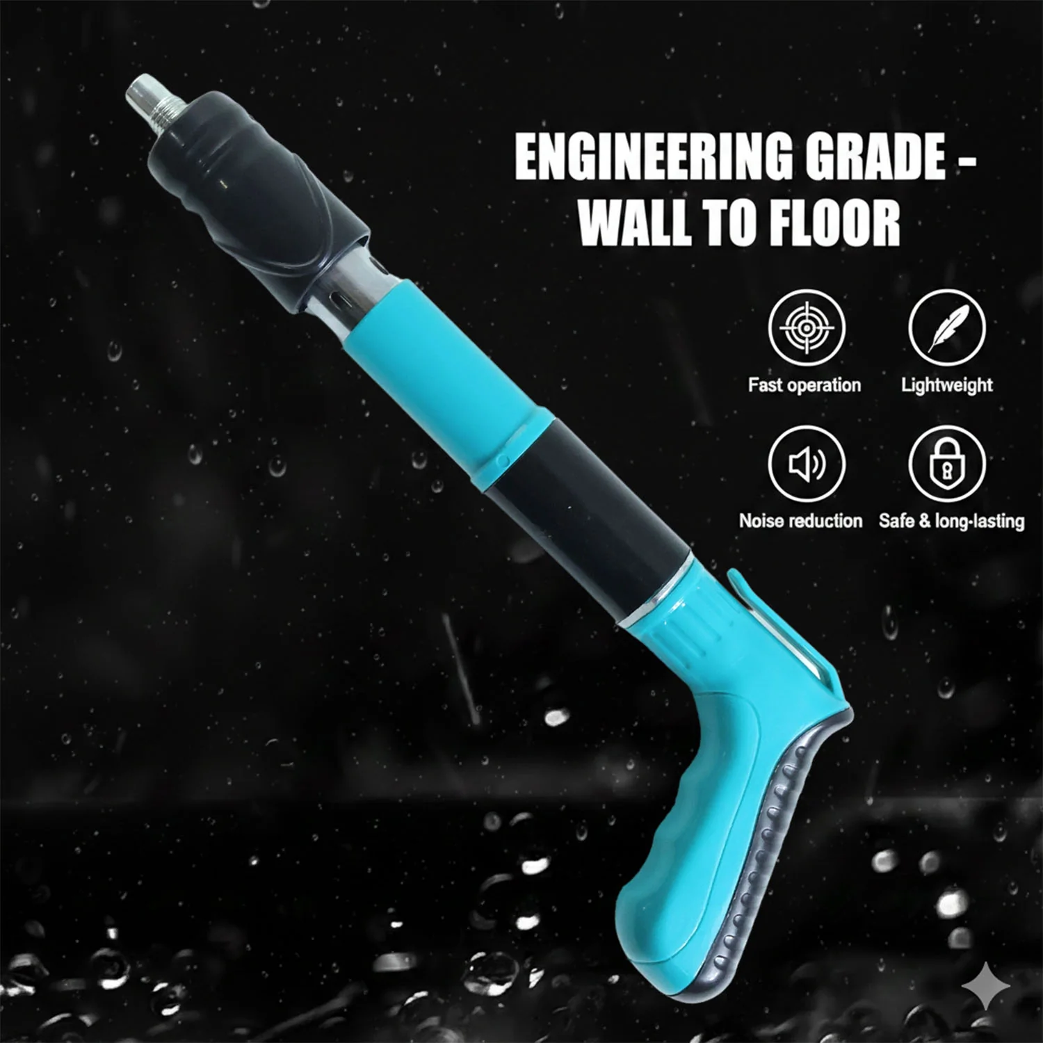 Manual Wall Fastening Tool Nail Gun with Steel Nails Set (1 Set) - Image 7