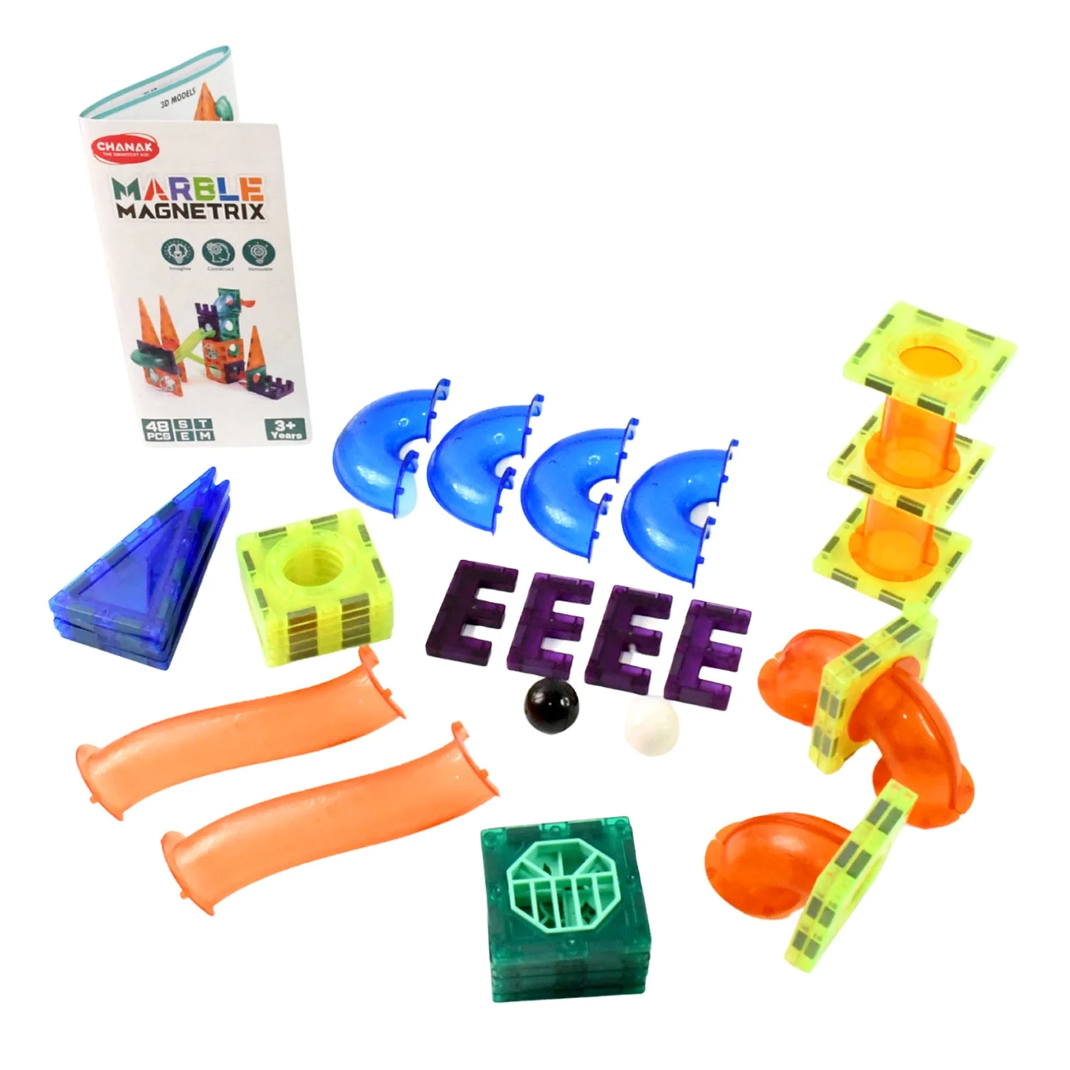 Marble Magnetrix Magnetic Marble Run Building Set - Image 5