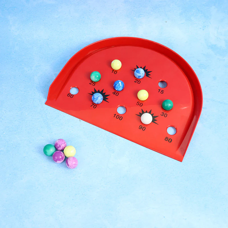 Marble Rush Scoring Game Fun Indoor Marble Drop Target Board for Kids & Family - Image 3