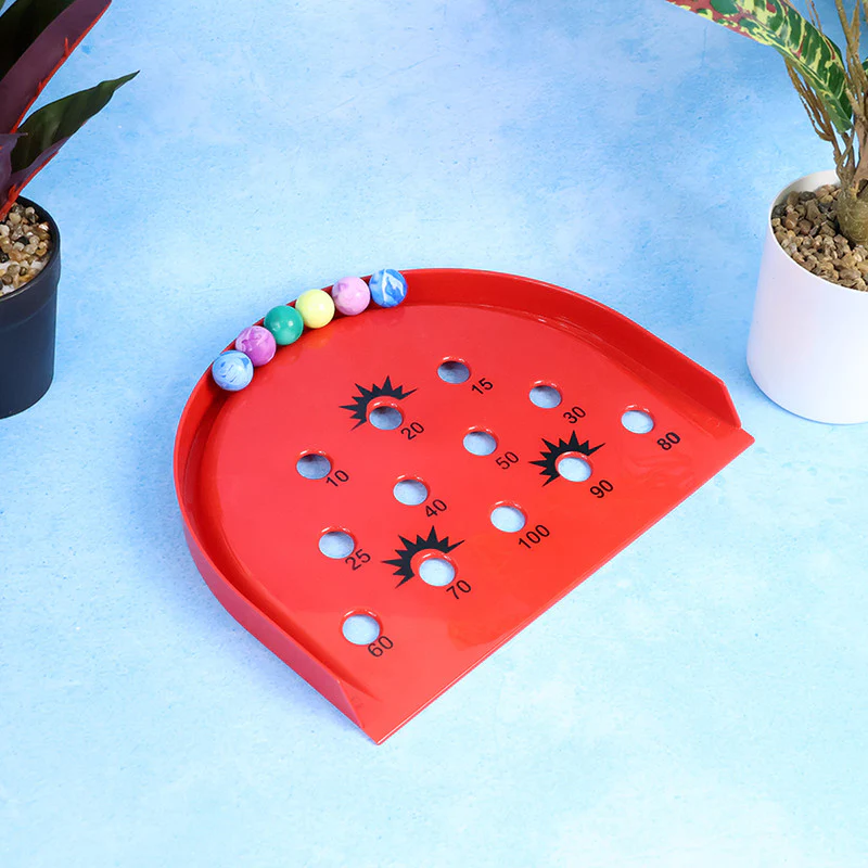 Marble Rush Scoring Game Fun Indoor Marble Drop Target Board for Kids & Family - Image 4