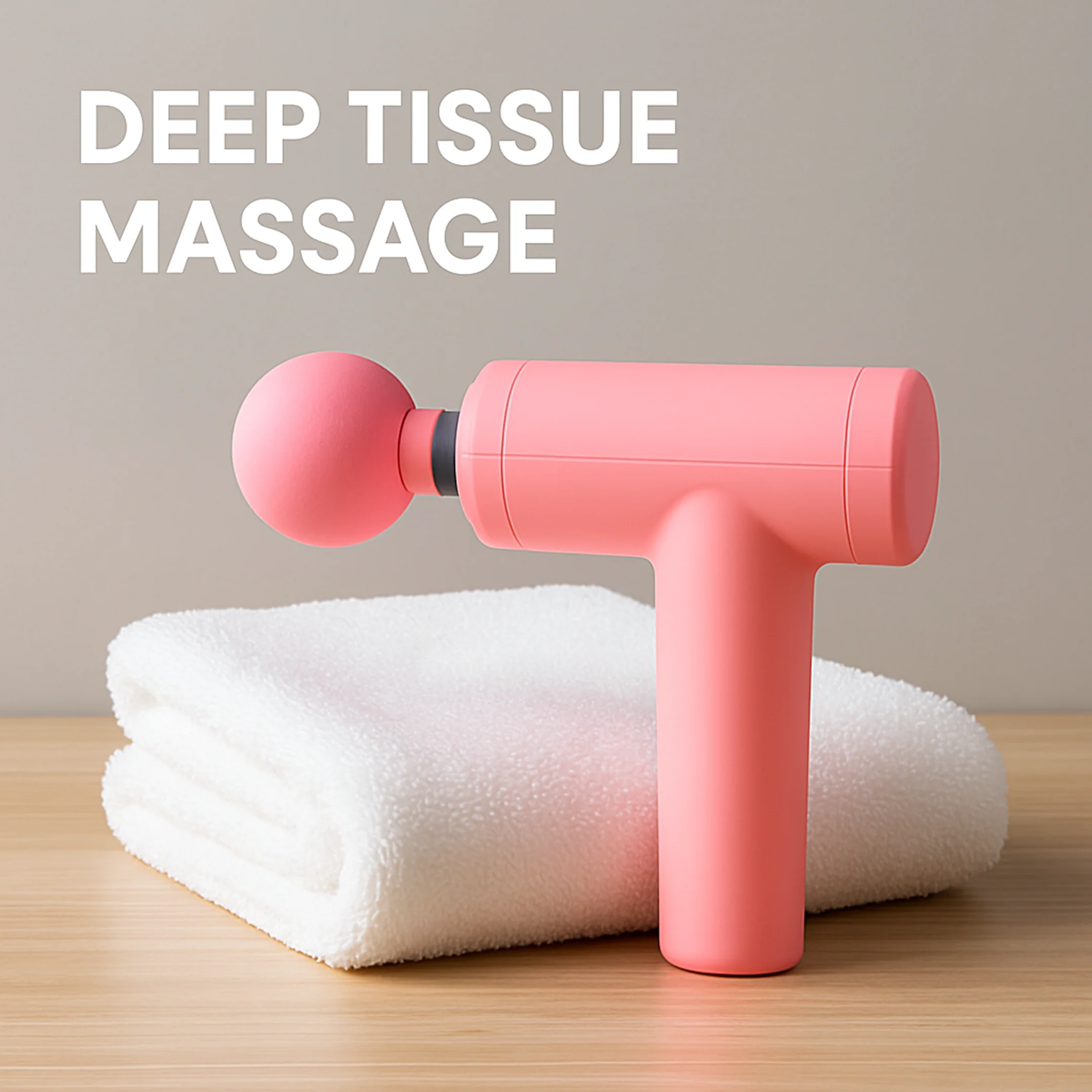 Massage Gun Deep Relax, Powerful Muscle Massager, USB Chargeable (1 Pc) - Image 5