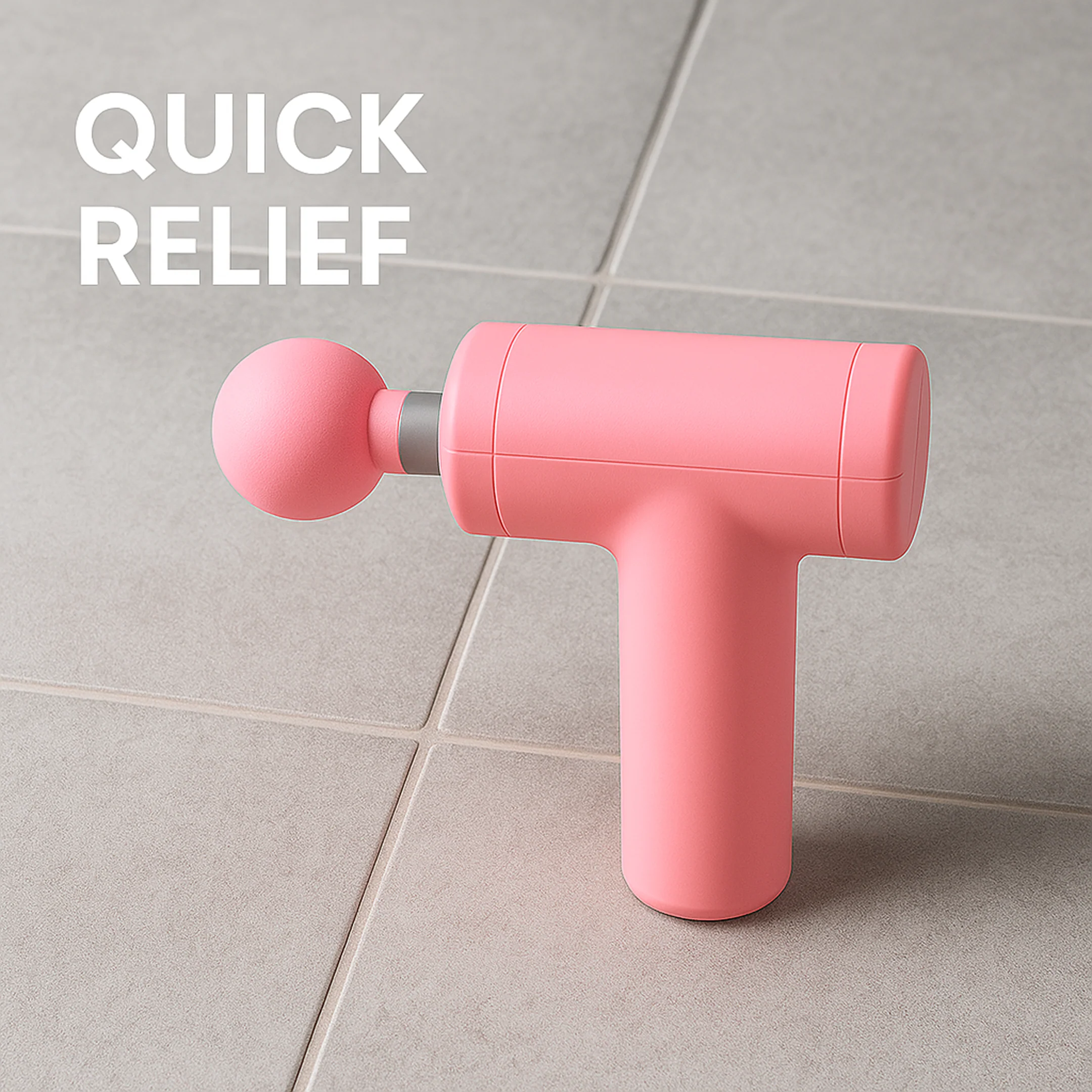 Massage Gun Deep Relax, Powerful Muscle Massager, USB Chargeable (1 Pc) - Image 7