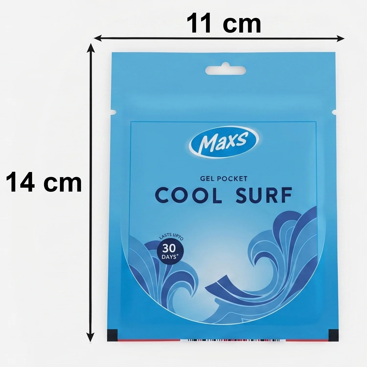 Maxs Cool Surf Gel Air Freshener Pocket Long Lasting 10 Gm - Image 6
