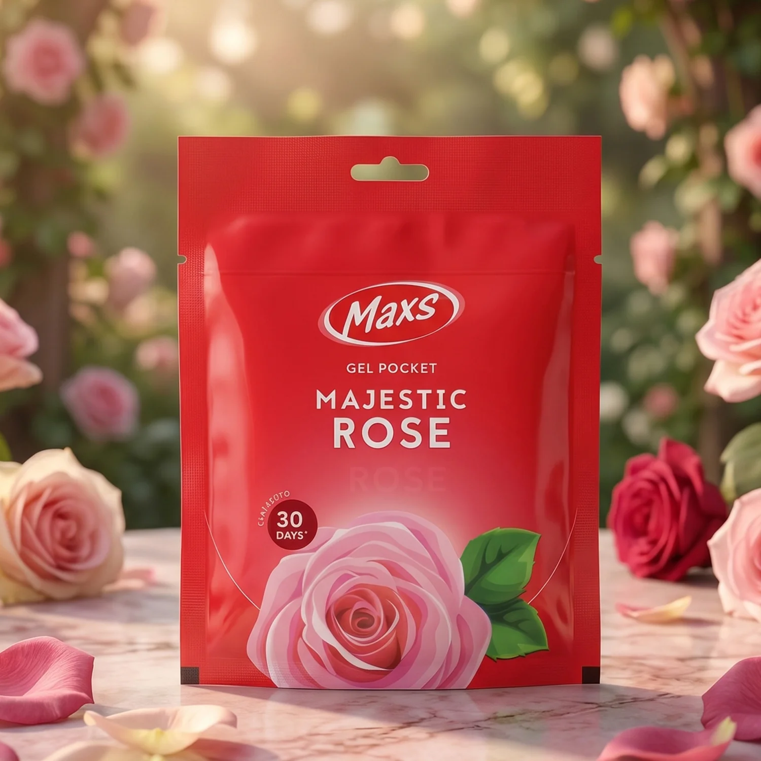 Maxs Majestic Rose Gel Air Freshener Pocket Long Lasting 10 Gm - Image 7