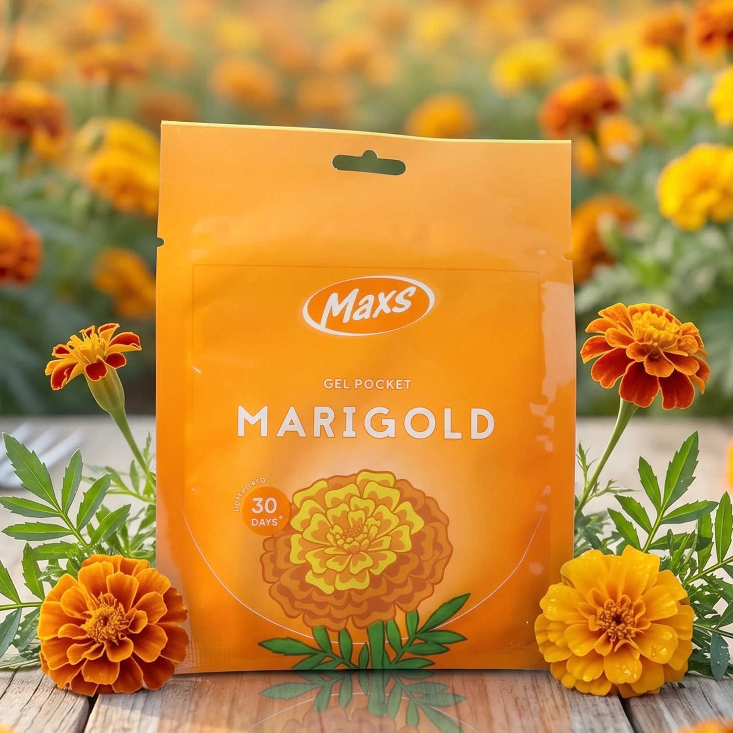 Maxs Marigold Gel Air Freshener Pocket Long Lasting 10 Gm - Image 5