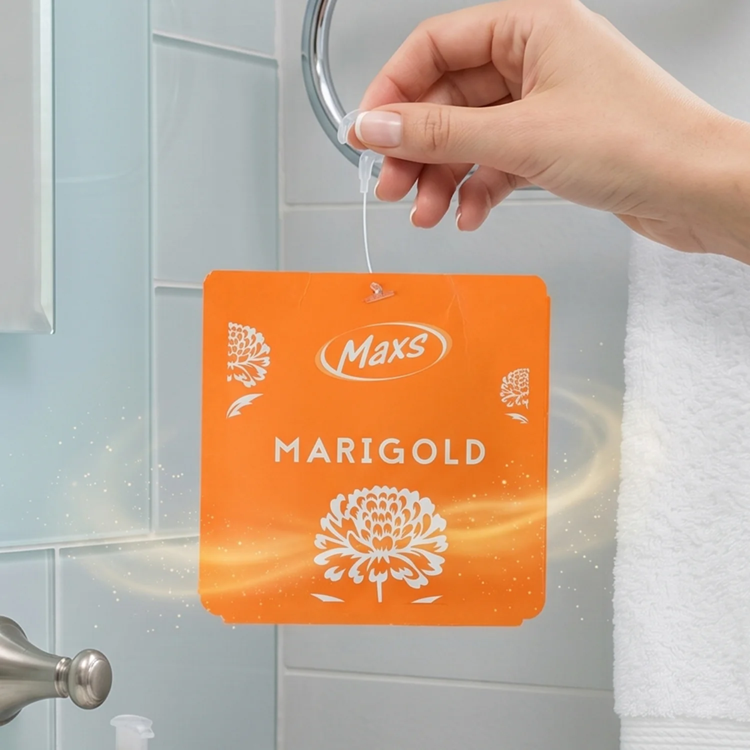 Maxs Marigold Gel Air Freshener Pocket Long Lasting 10 Gm - Image 8