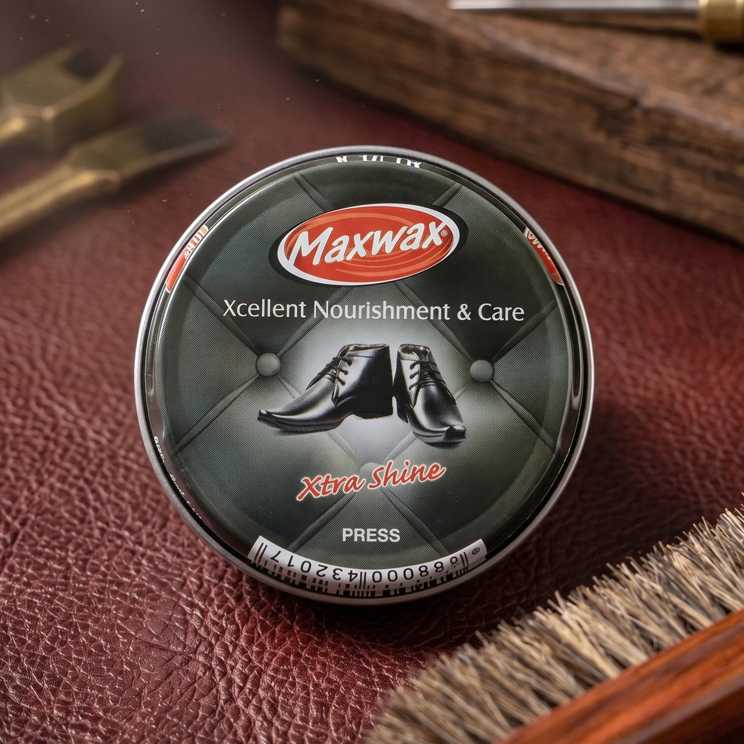 Maxwax Black Shoe Polish Cream (1 Pc, 40 Gm) - Image 7