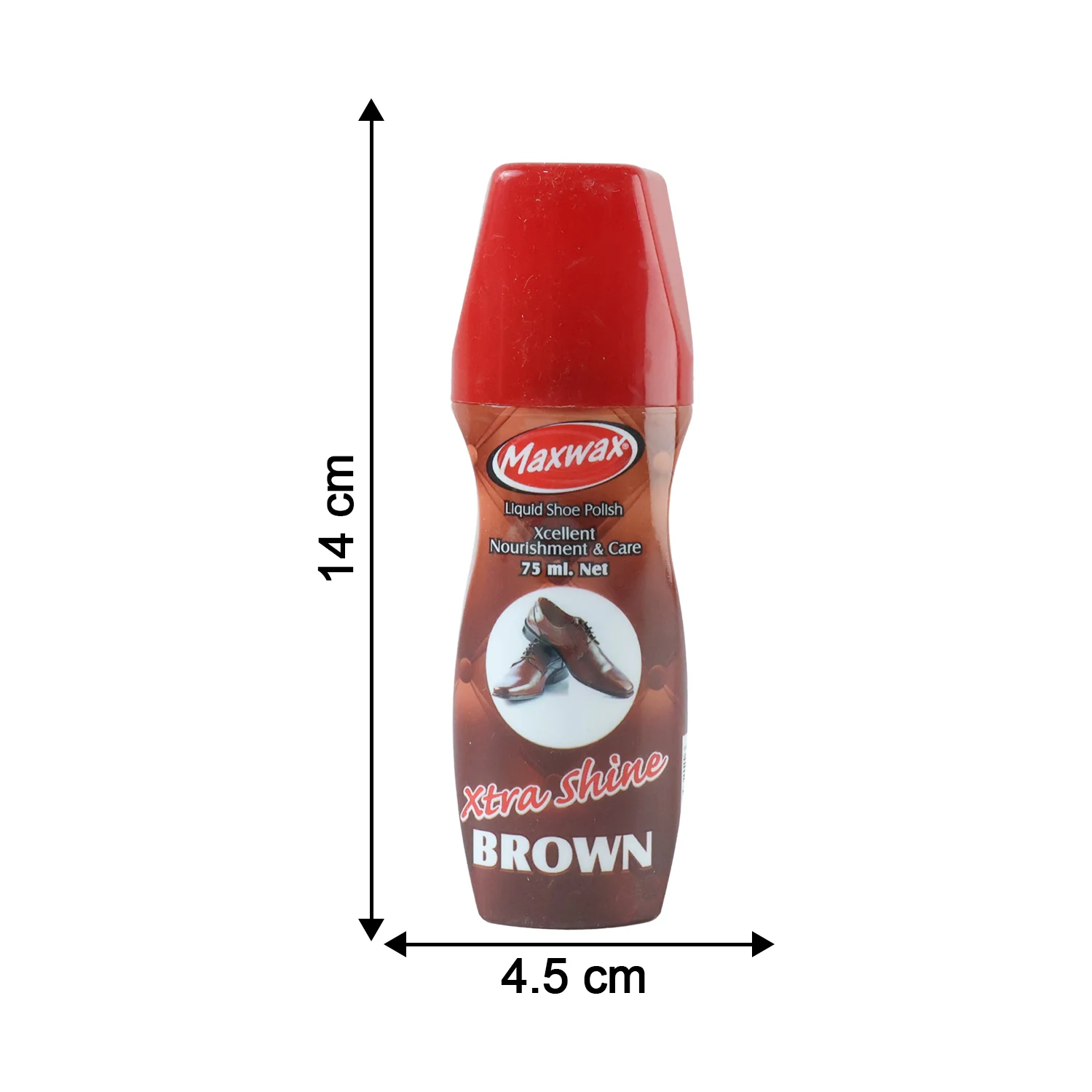 Maxwax Brown Liquid Shoe Polish (1 Pc, 75 ML) - Image 6