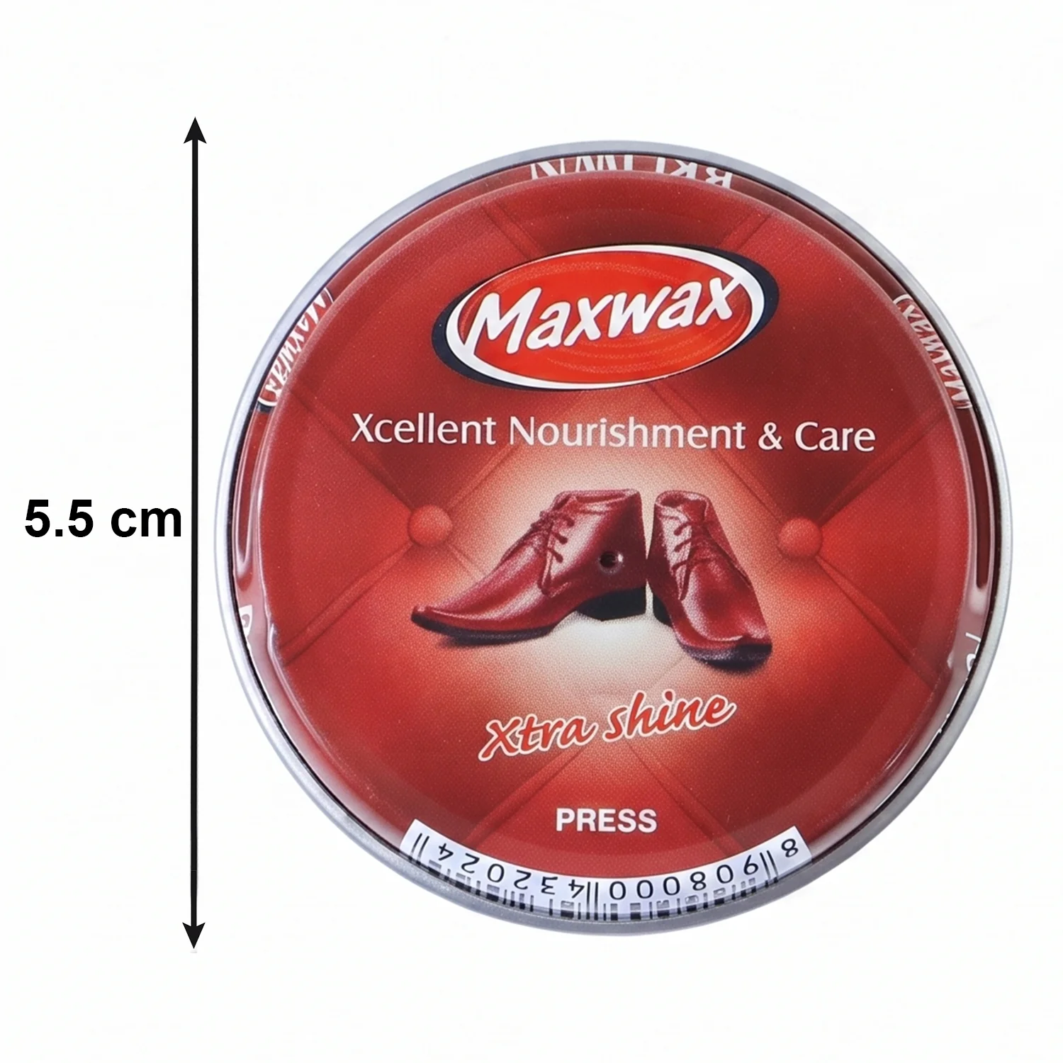 Maxwax Brown Shoe Polish Cream (1 Pc, 15 Gm) - Image 6