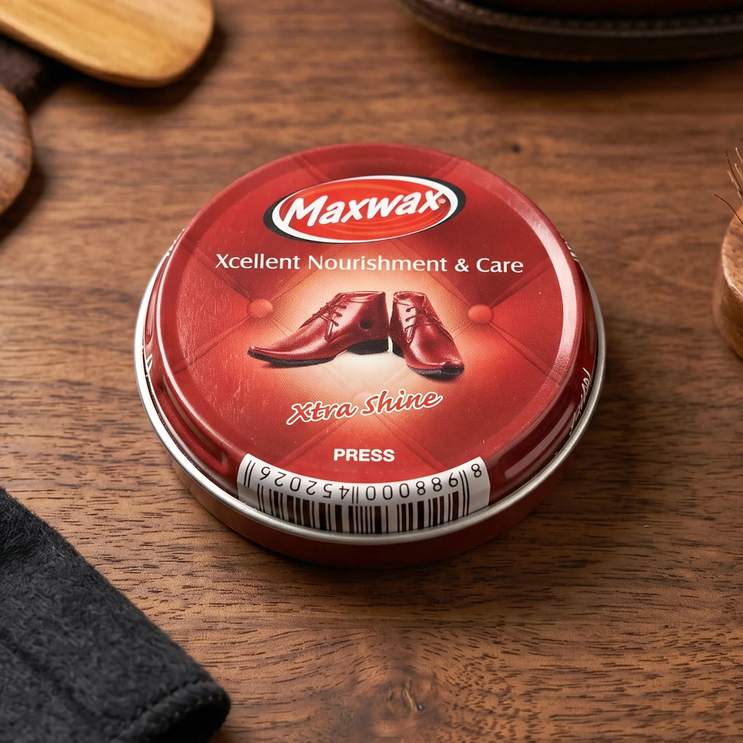 Maxwax Brown Shoe Polish Cream (1 Pc, 15 Gm) - Image 8