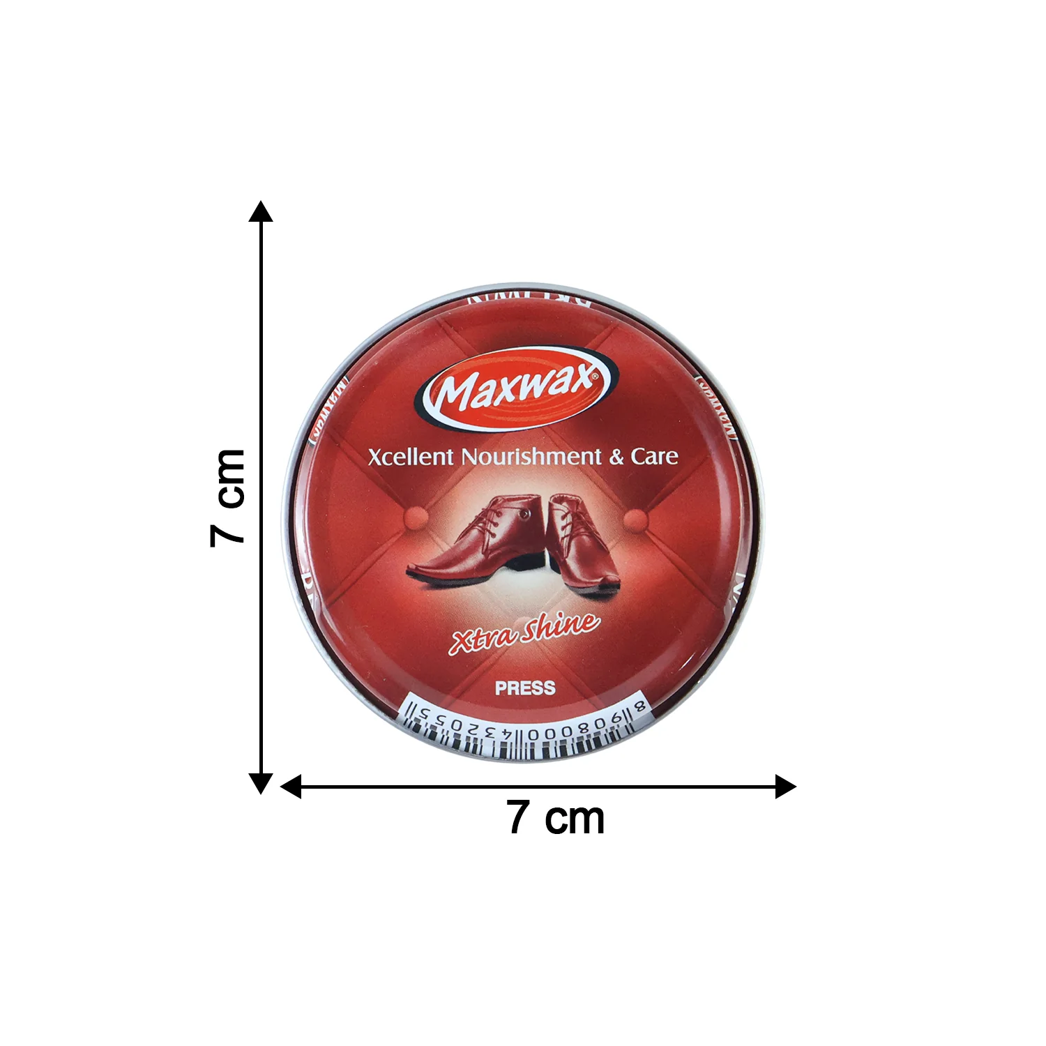 Maxwax Brown Shoe Polish Cream (1 Pc, 40 Gm) - Image 6