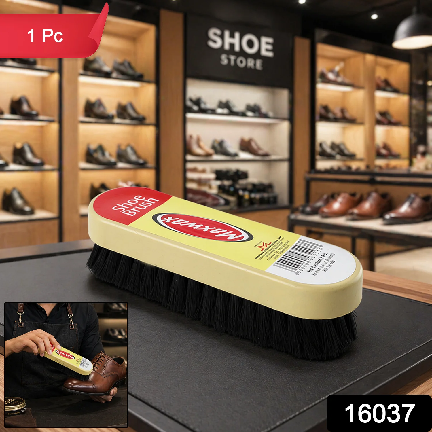 Maxwax Shoe Cleaning Brush (1 Pc) - Image 2