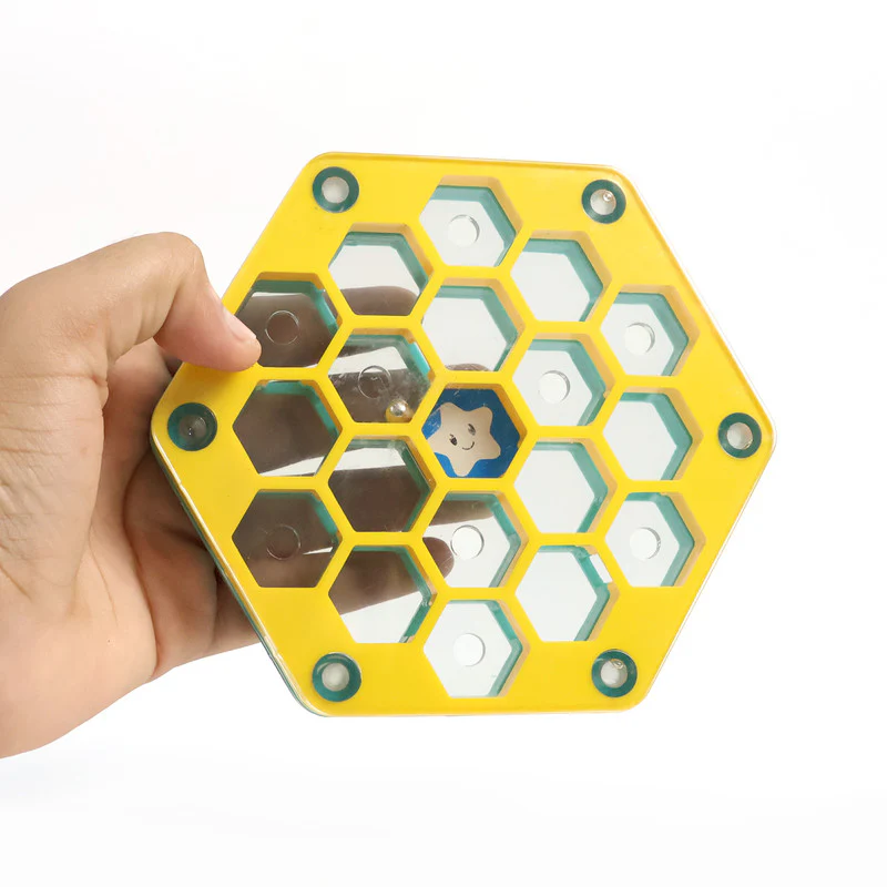 Maze Run Puzzle Game Fun Hexagon Ball Maze Brain Teaser for Kids - Image 6