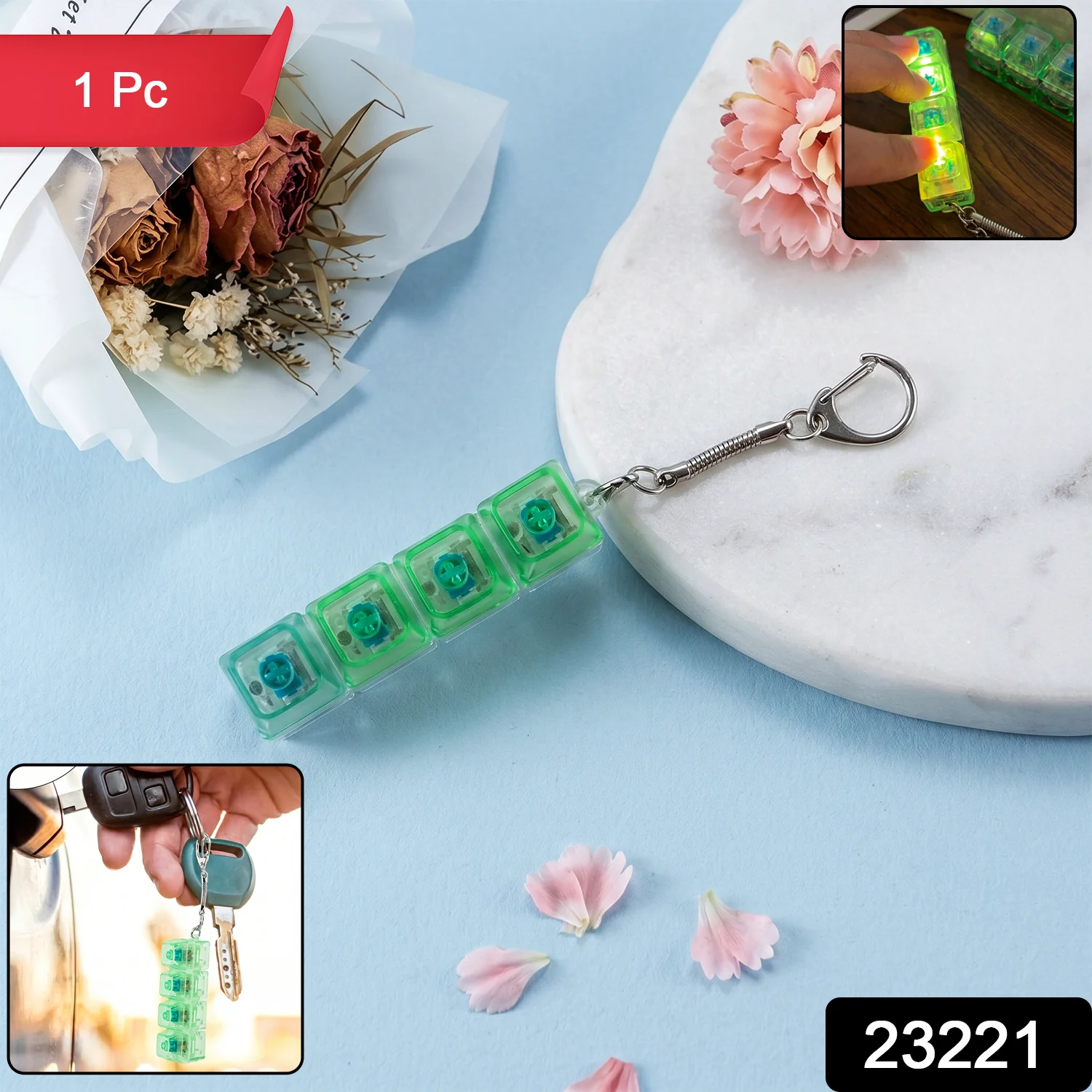 Mechanical Keyboard Switch Keychain (1 Pc) - Image 2