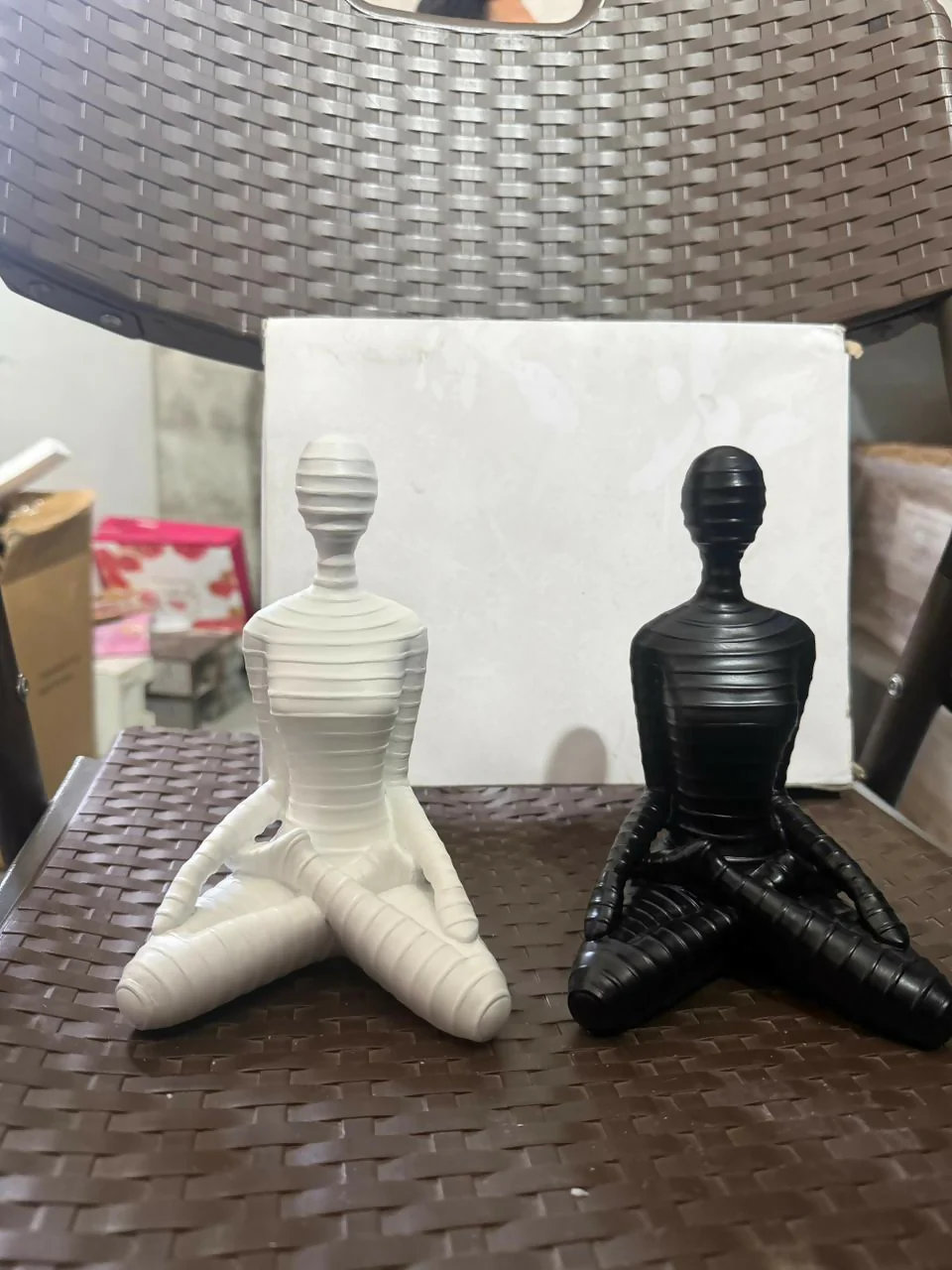 Meditation Yoga Human Sculpture Showpiece for Home Decor - Image 6