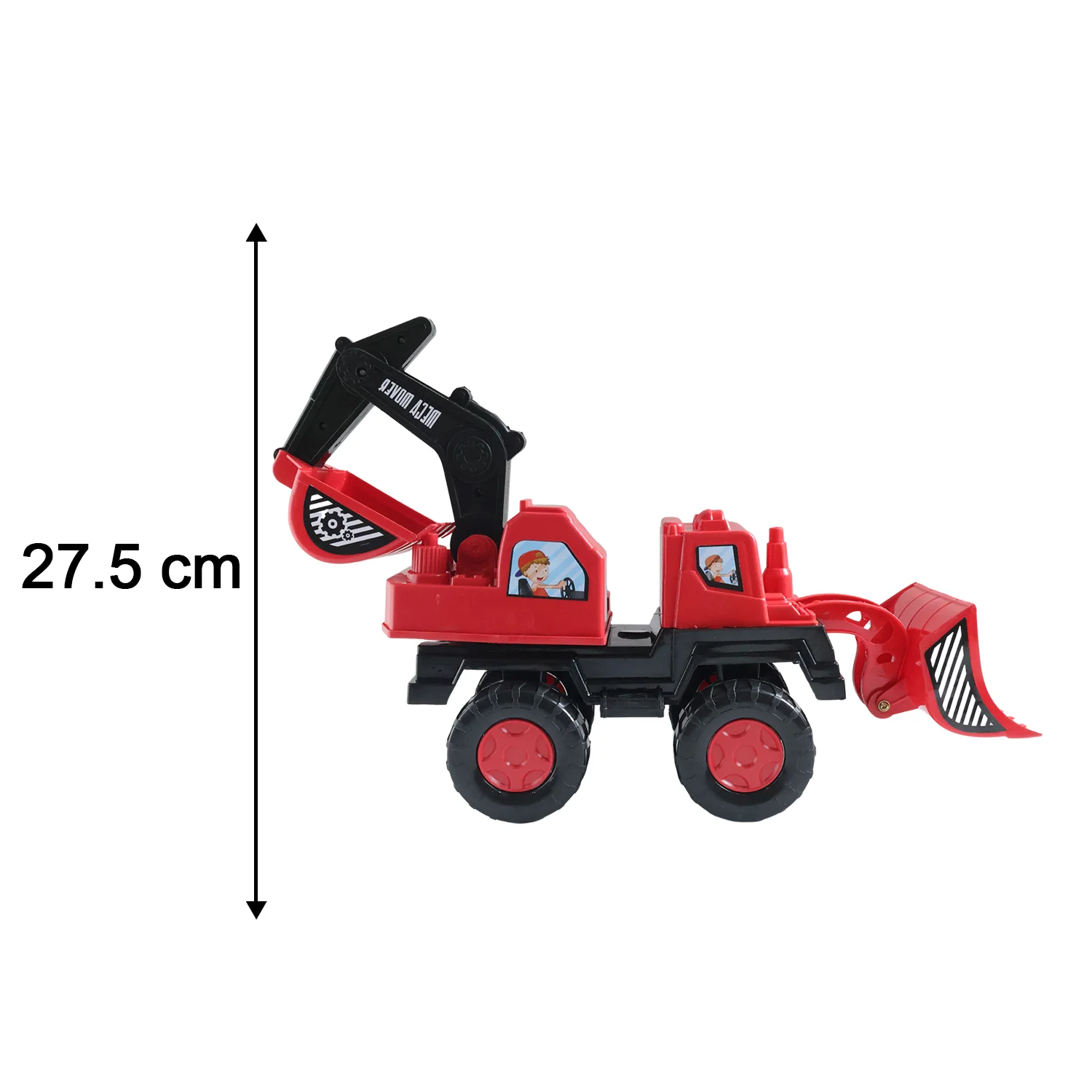 Mega Mover Construction Excavator Toy Truck for Kids 1 Pc - Image 6