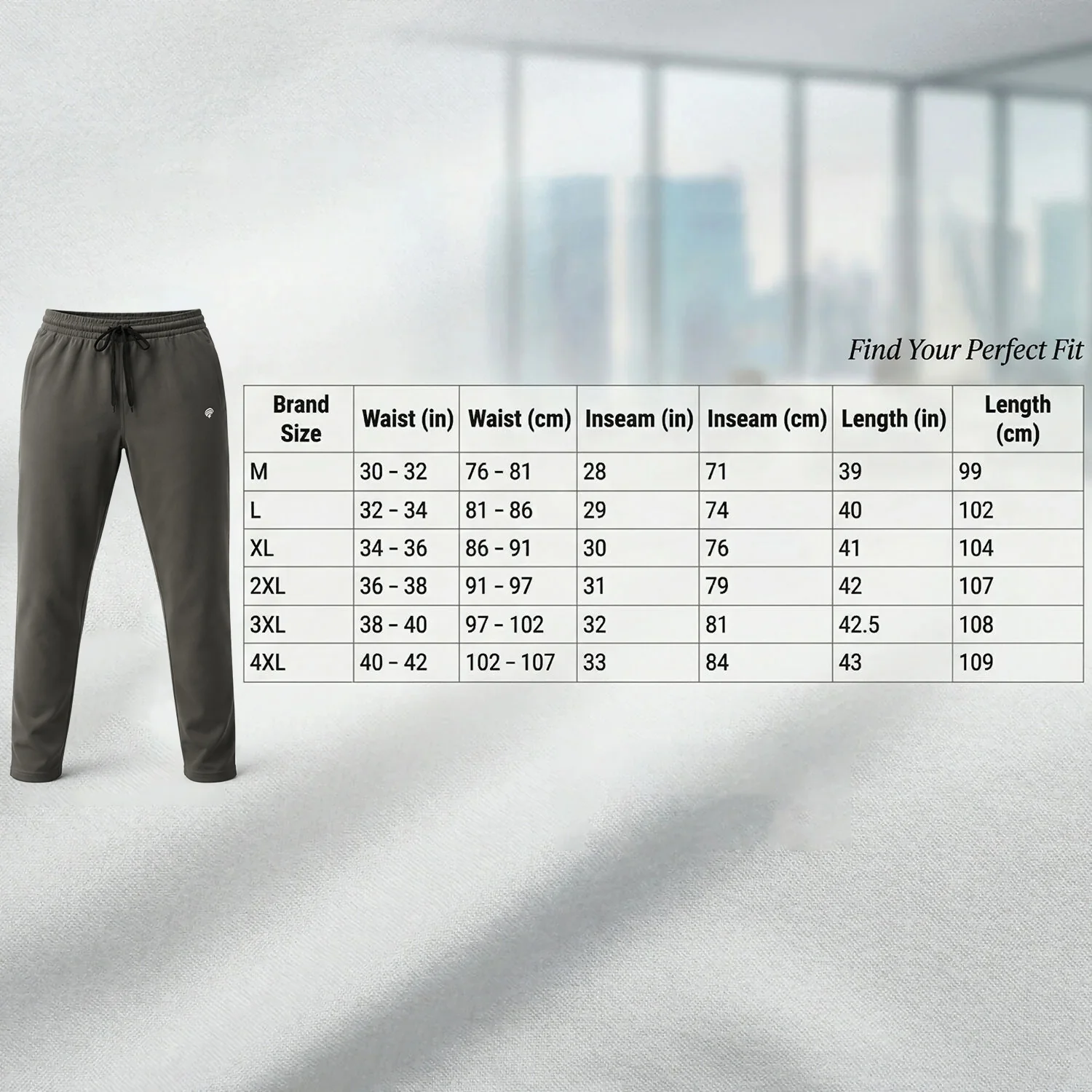 Men’s Athletic Track Pants Slim Fit Stretchable Comfortable Gym Jogging Wear - Image 6