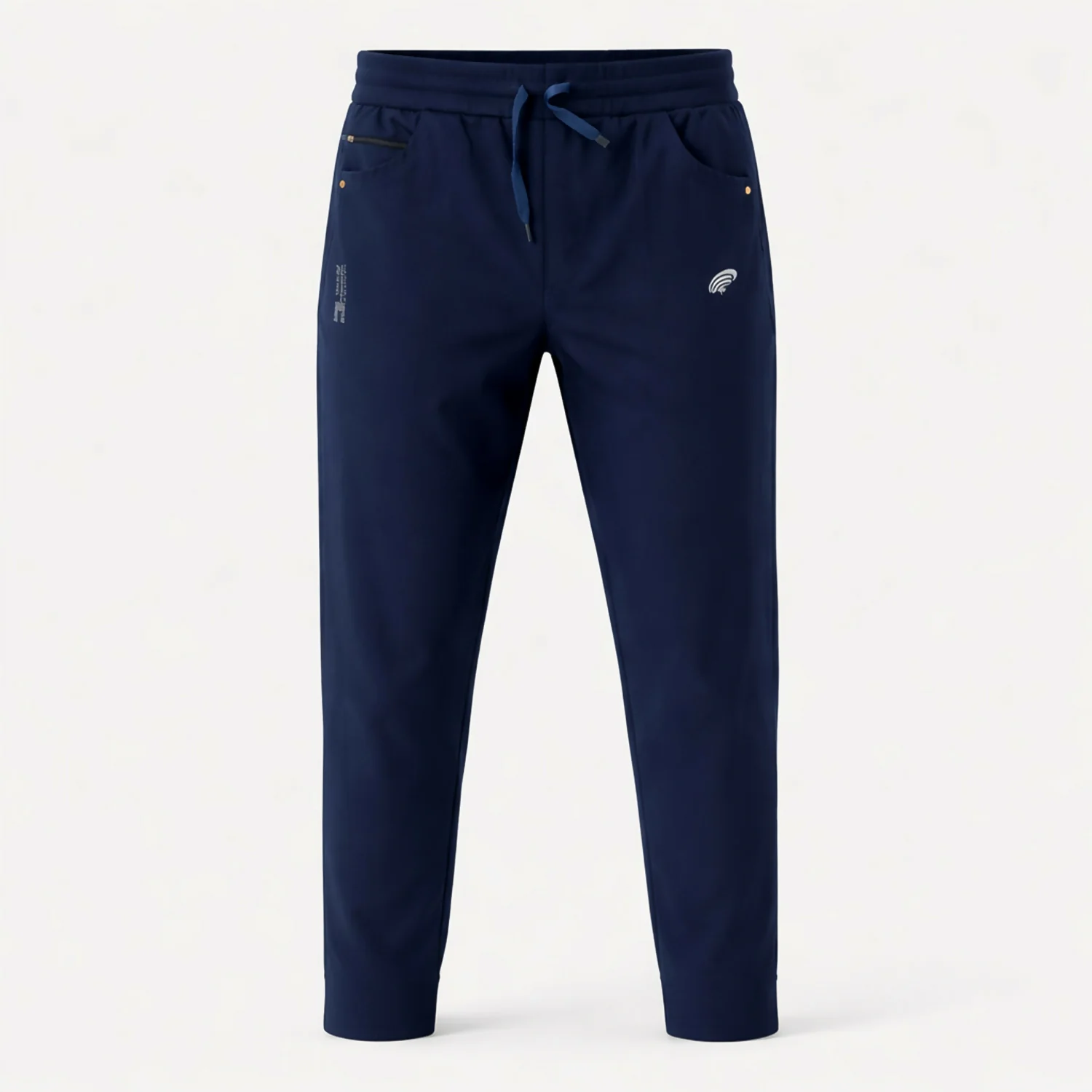Men’s Stretchable Track Pants with Drawstring Waist & Zipper Pocket Lower - Image 5
