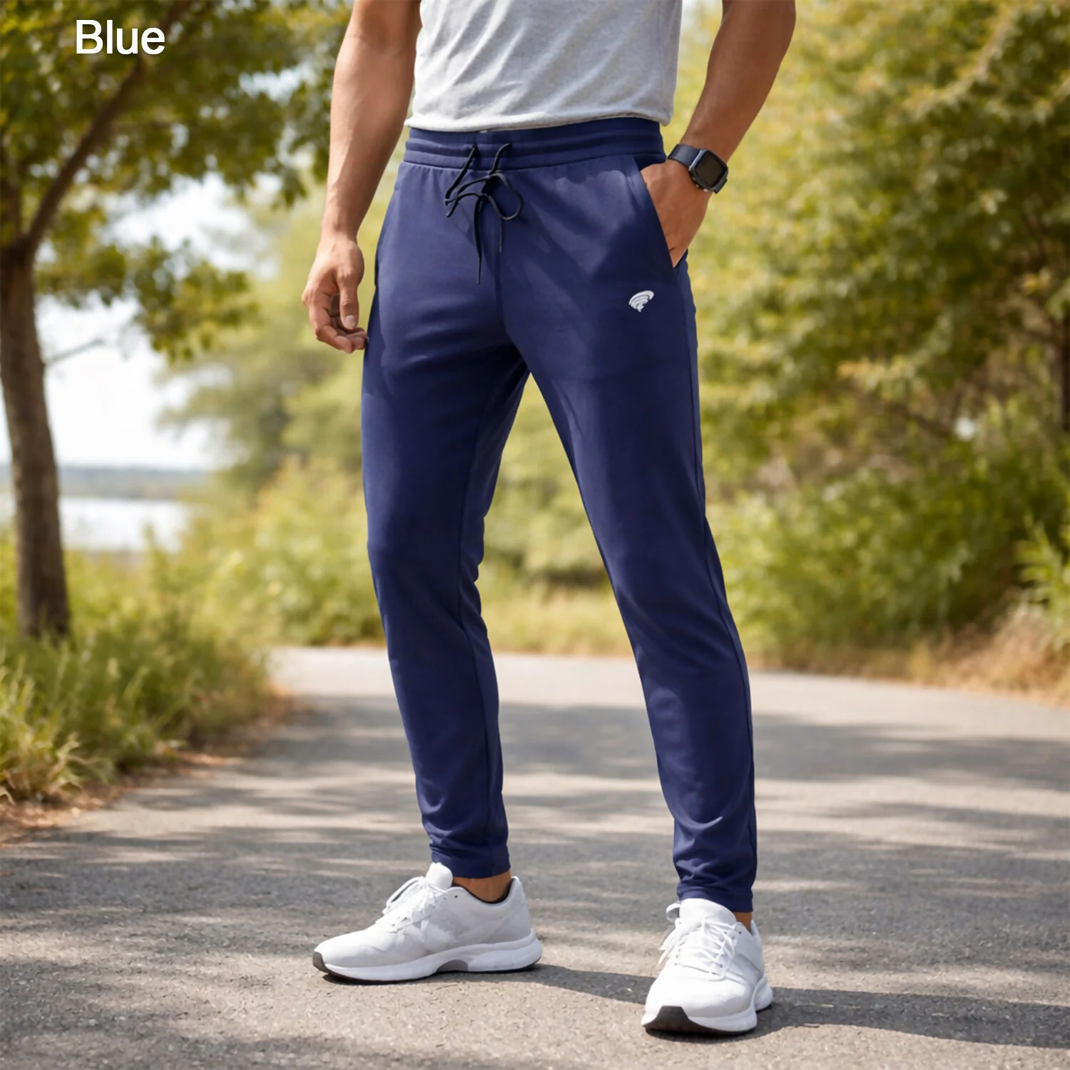 Men's Stylish Track Pants with Adjustable Waistband – Perfect for Sports & Casual Wear - Image 3