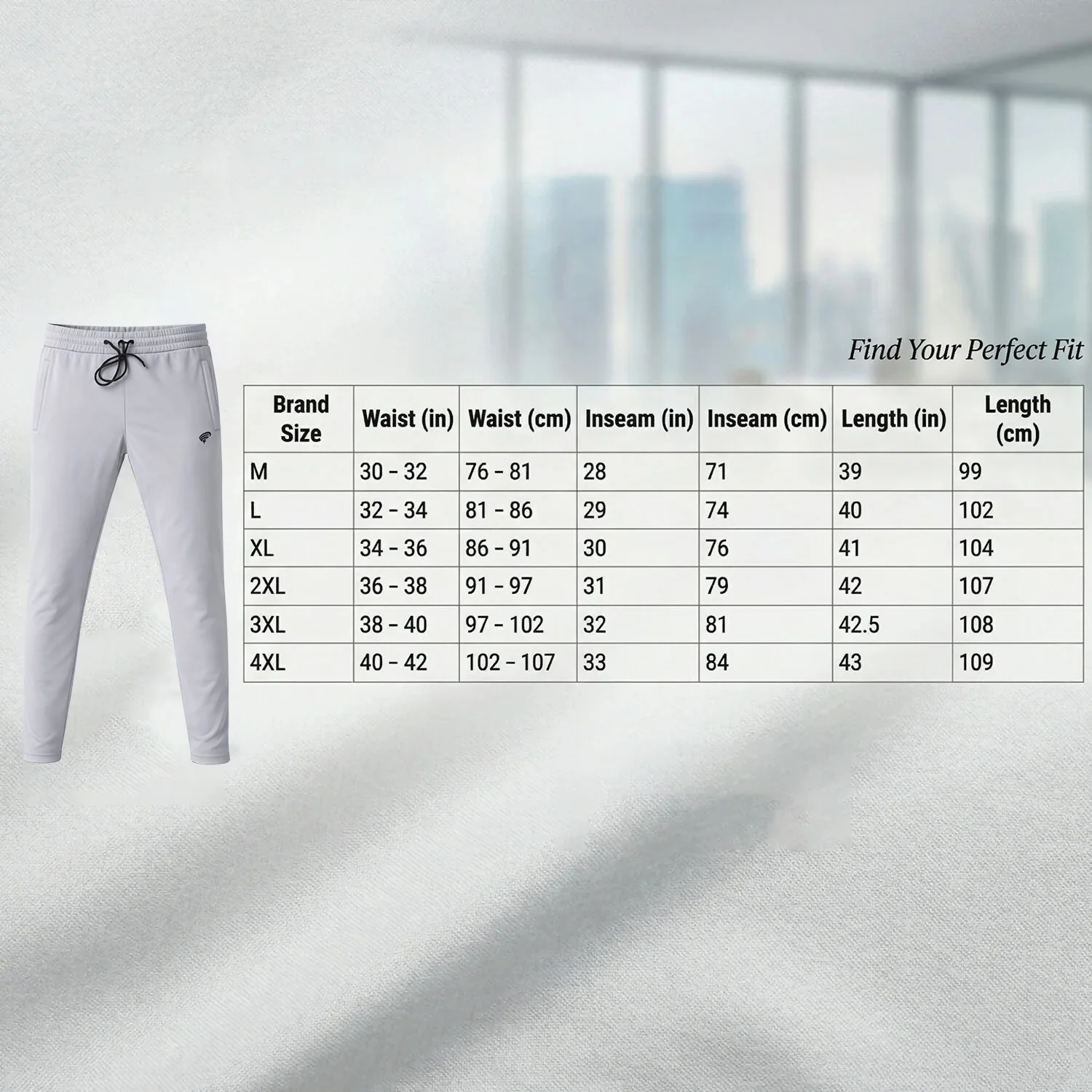Men's Stylish Track Pants with Adjustable Waistband – Perfect for Sports & Casual Wear - Image 6