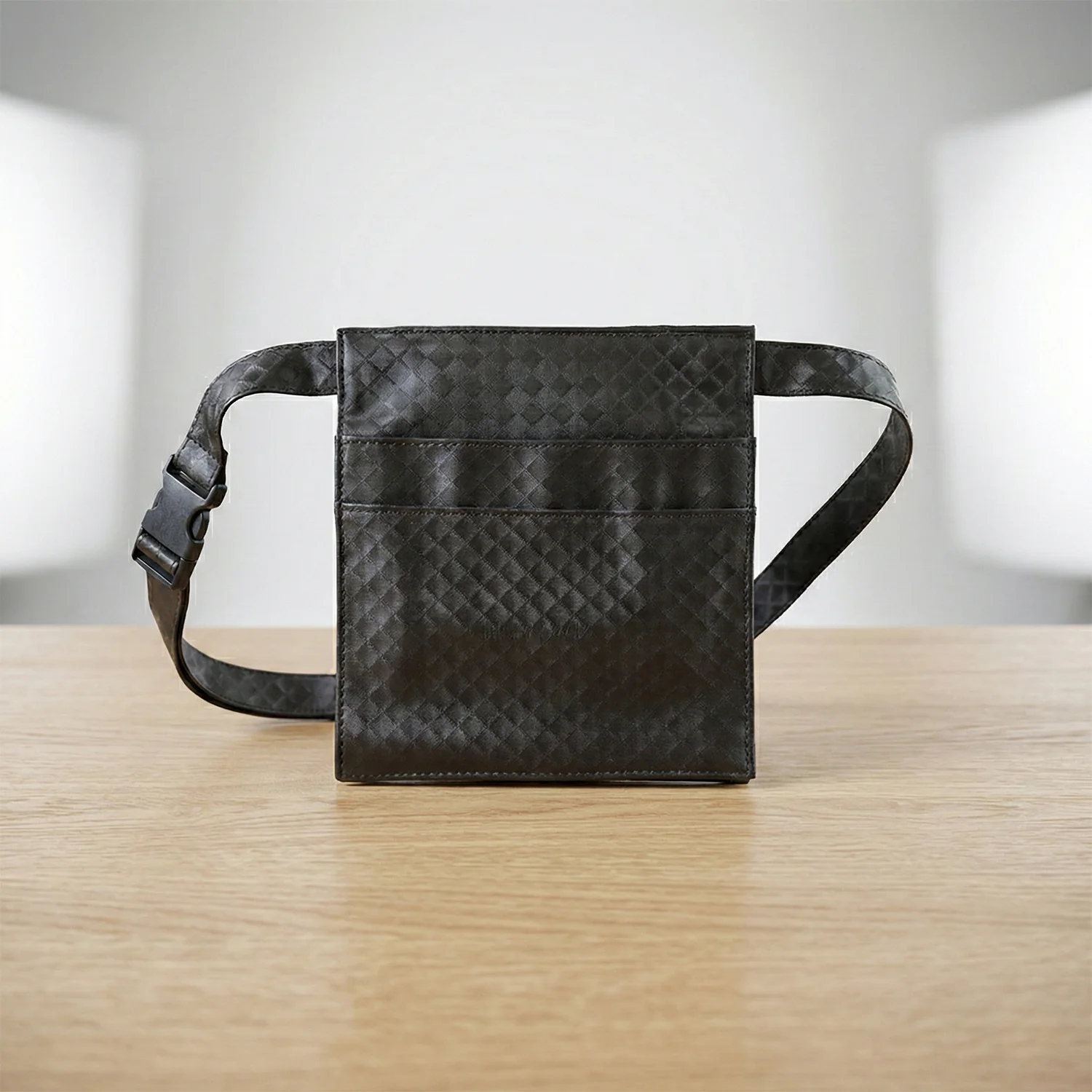 Men's & Women's Quilted Crossbody Sling Bag with Adjustable Strap (1 Pc) - Image 8