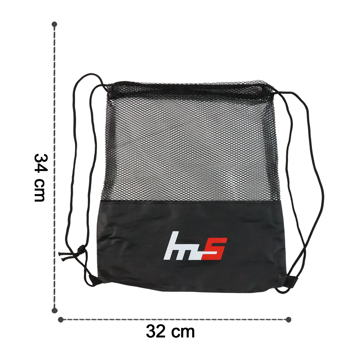 Mesh Drawstring Gym Sack – Breathable Sports Backpack (1 Pc) - Image 4