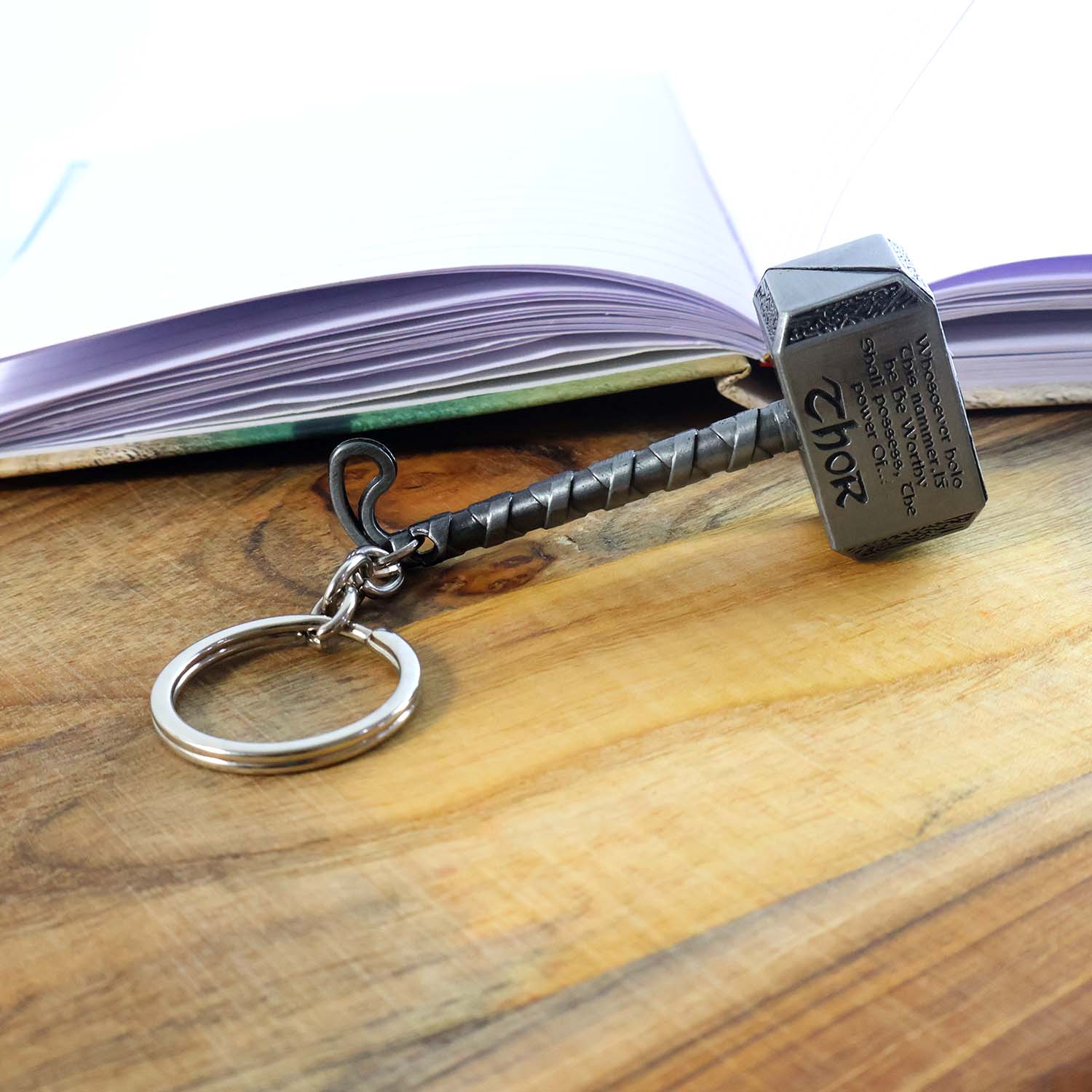 Big Metal Hammer Shape Keychain (1 Pc) - Image 7