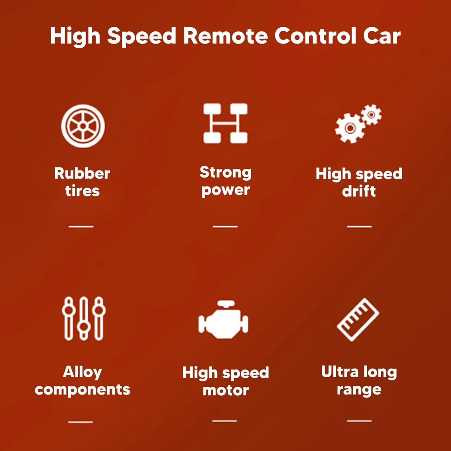 Electroplay Metal Body High-Speed RC Supercar with Remote Control Racing Car - Image 3
