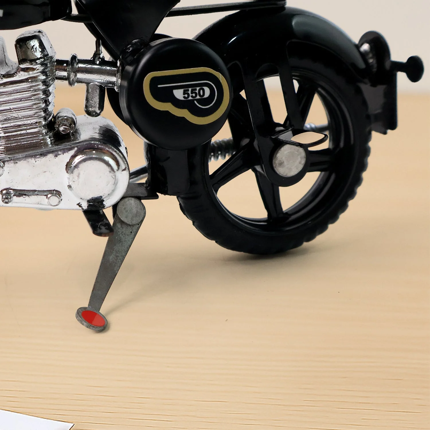 Metal Bullet Bike Toy Model for Kids with Side Stand (1 Pc) - Image 4