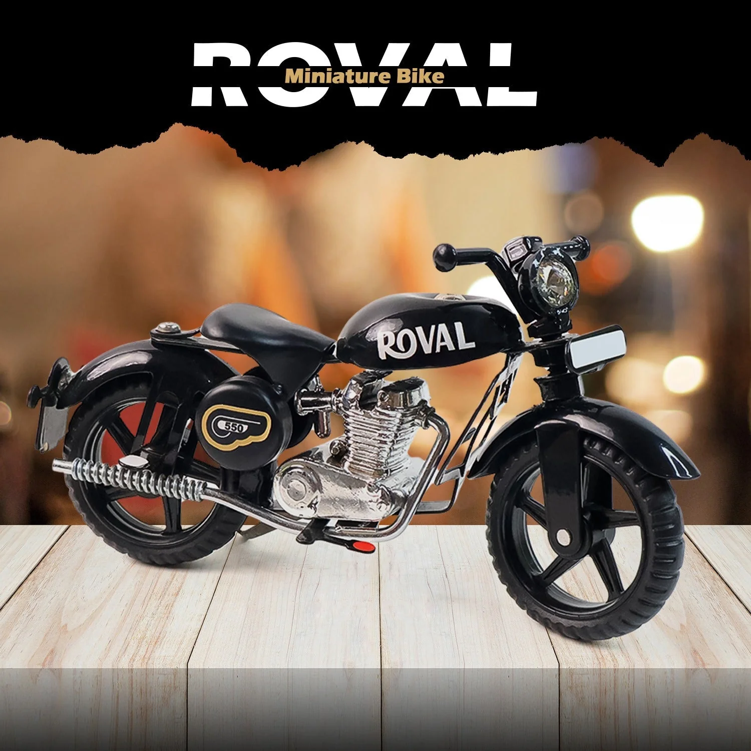 Metal Bullet Bike Toy Model for Kids with Side Stand (1 Pc) - Image 6