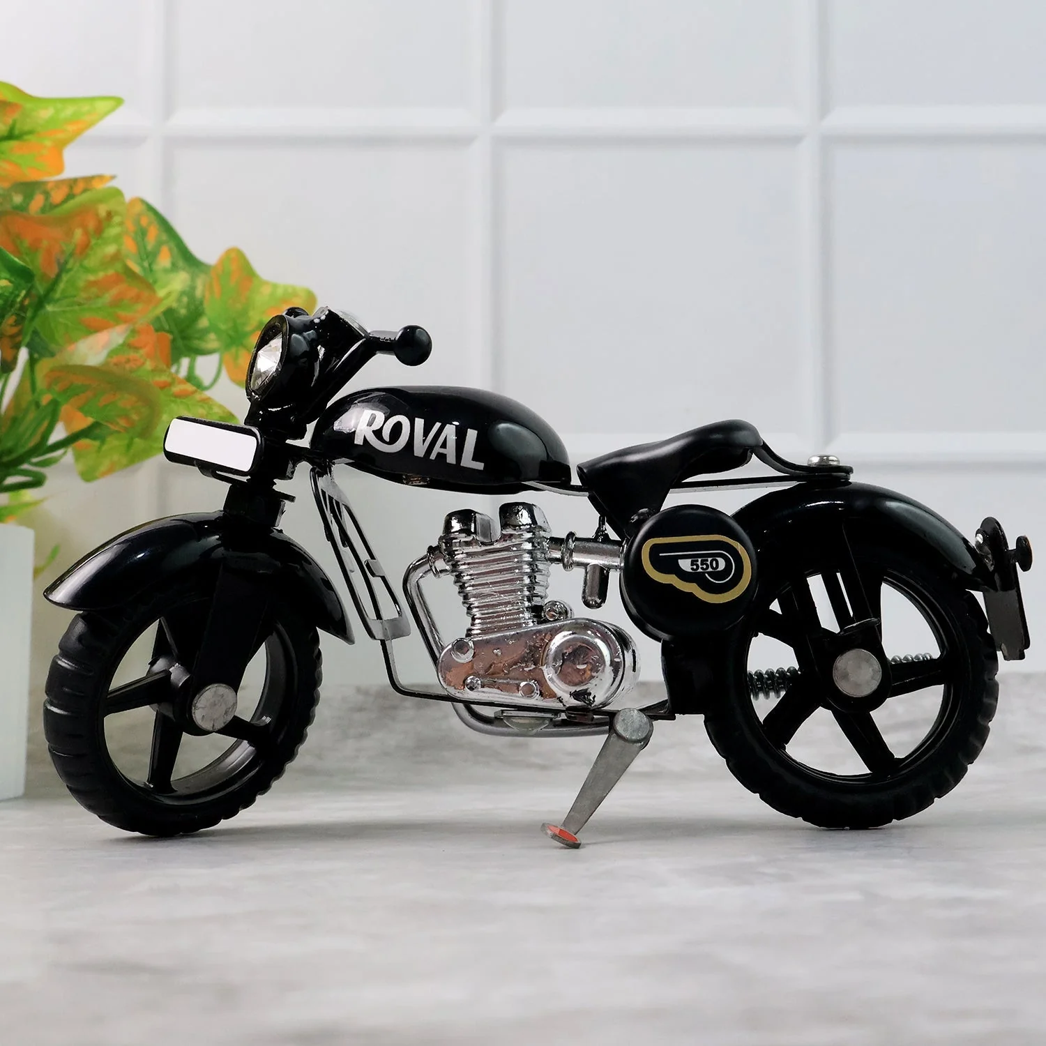 Metal Bullet Bike Toy Model for Kids with Side Stand (1 Pc) - Image 8