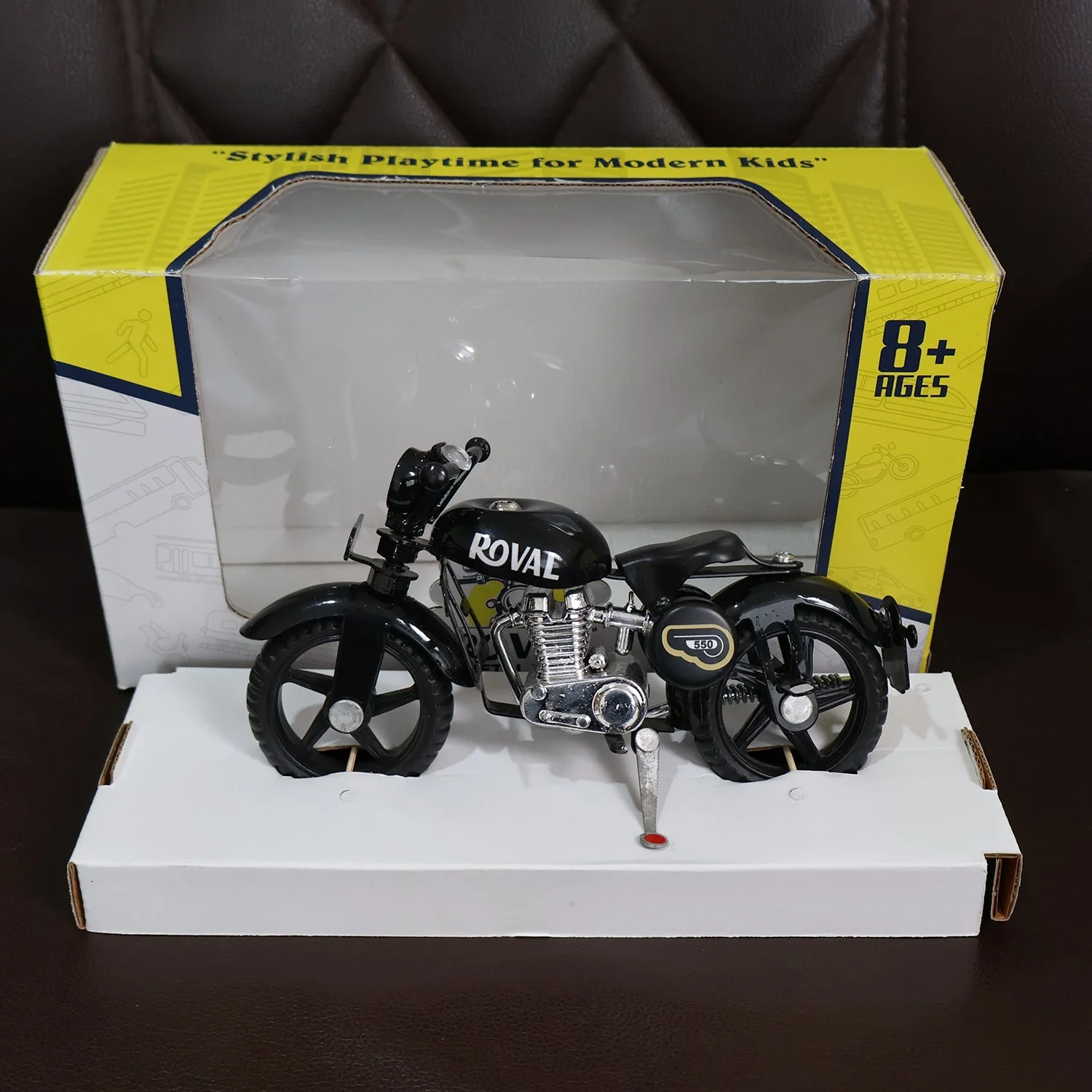 Metal Bullet Bike Toy Model for Kids with Side Stand (1 Pc) - Image 9